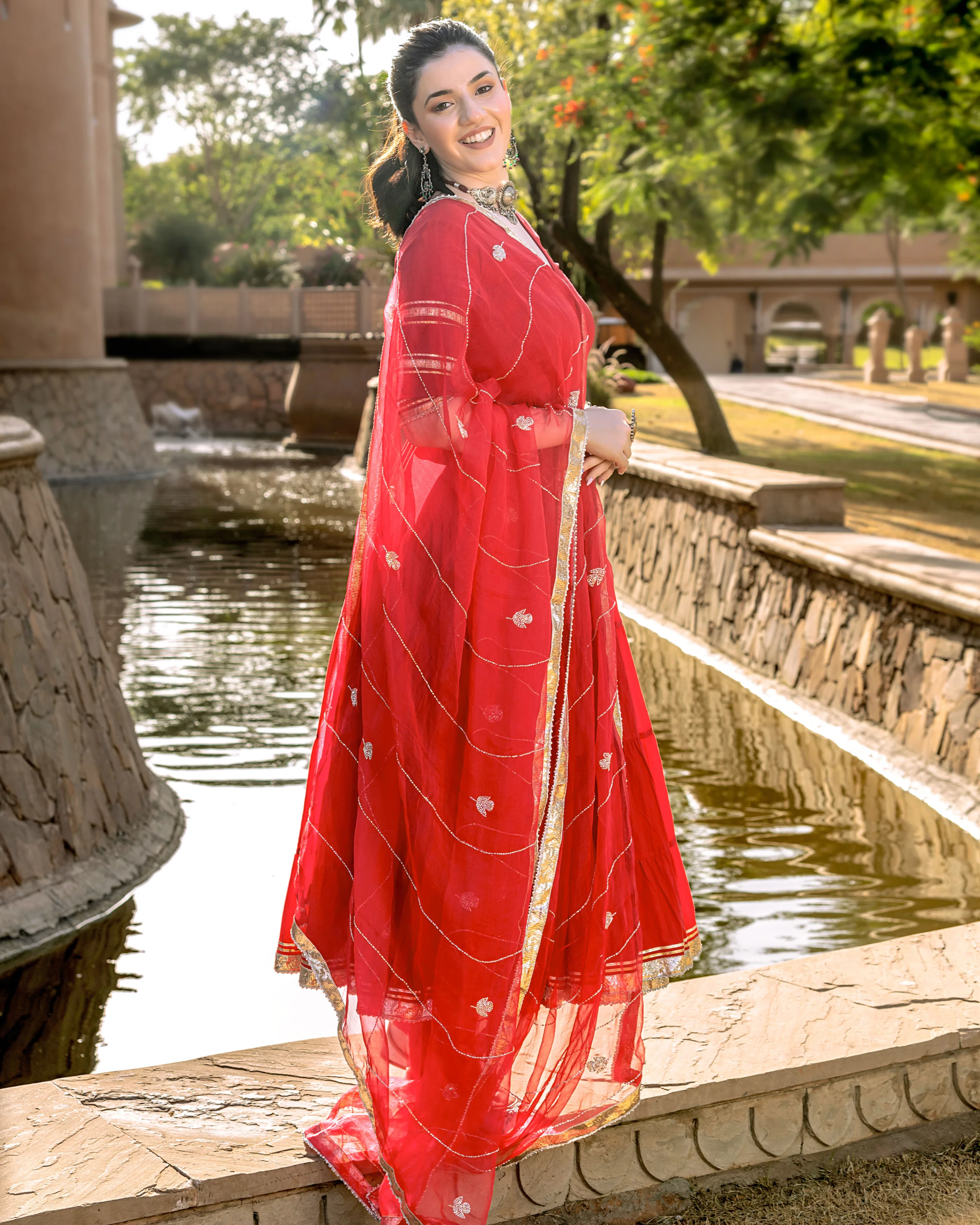 Aarna Gotapatti Cotton Suit Set - Image 3