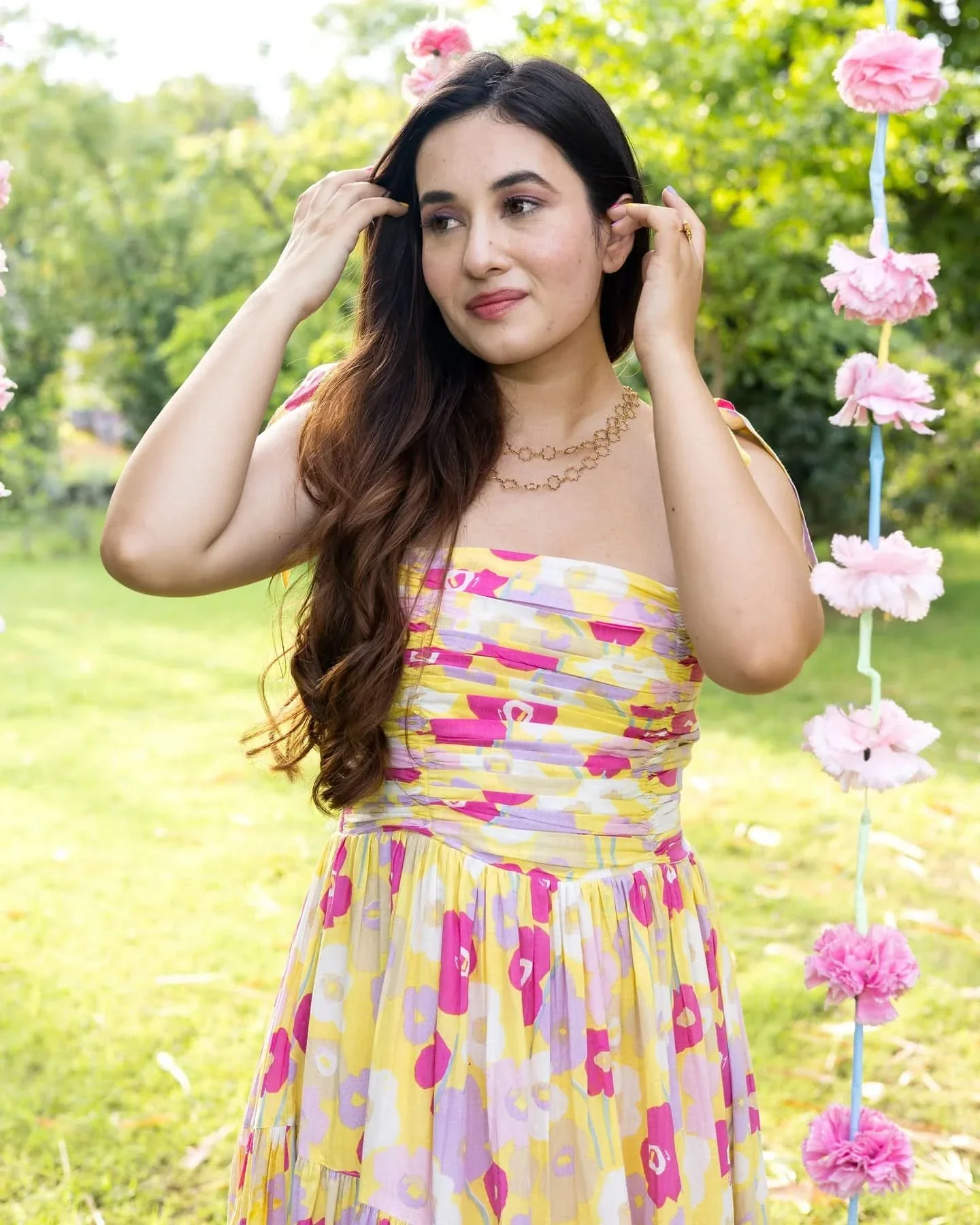 Aferdita Tier Cotton Dress - Image 5