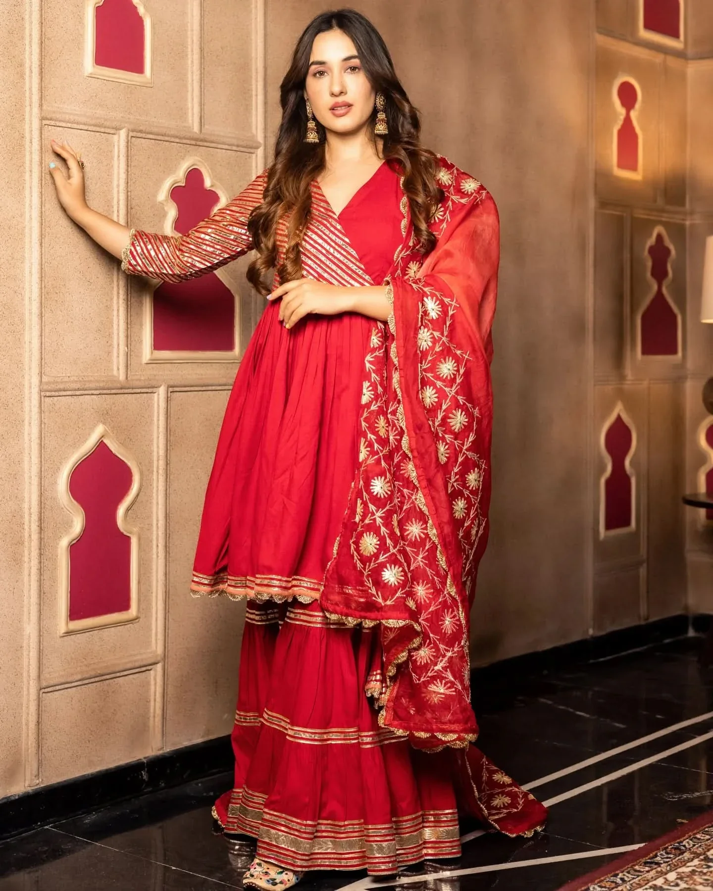 Anya Gotapatti Sharara Set - Image 8