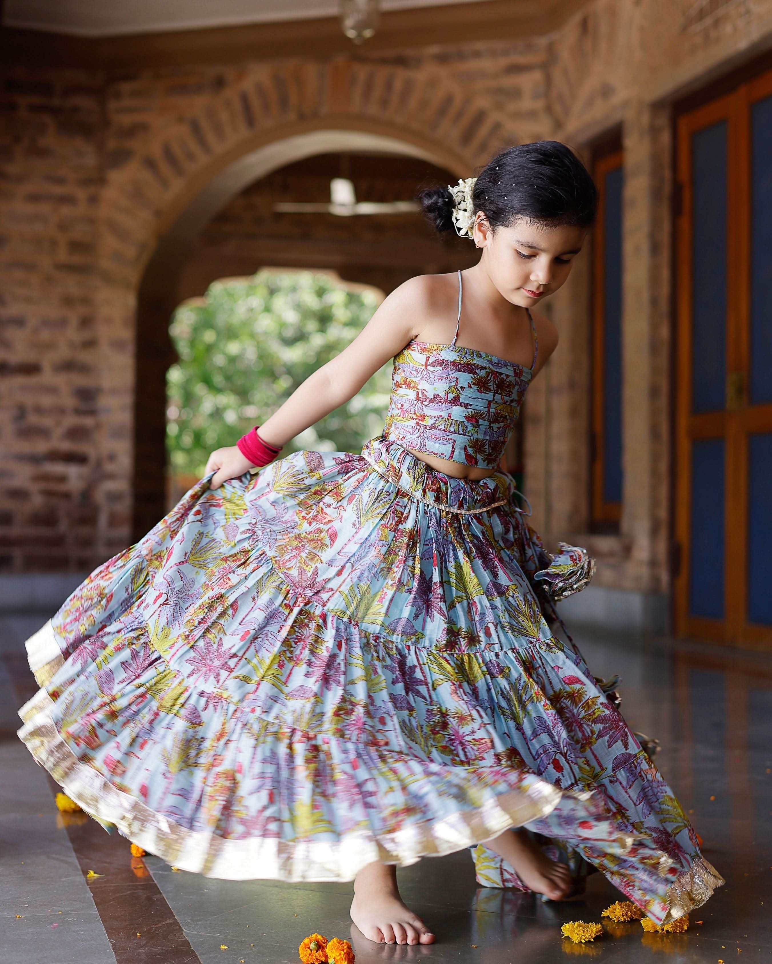 Avisa Chanderi Lehenga Set - Image 5