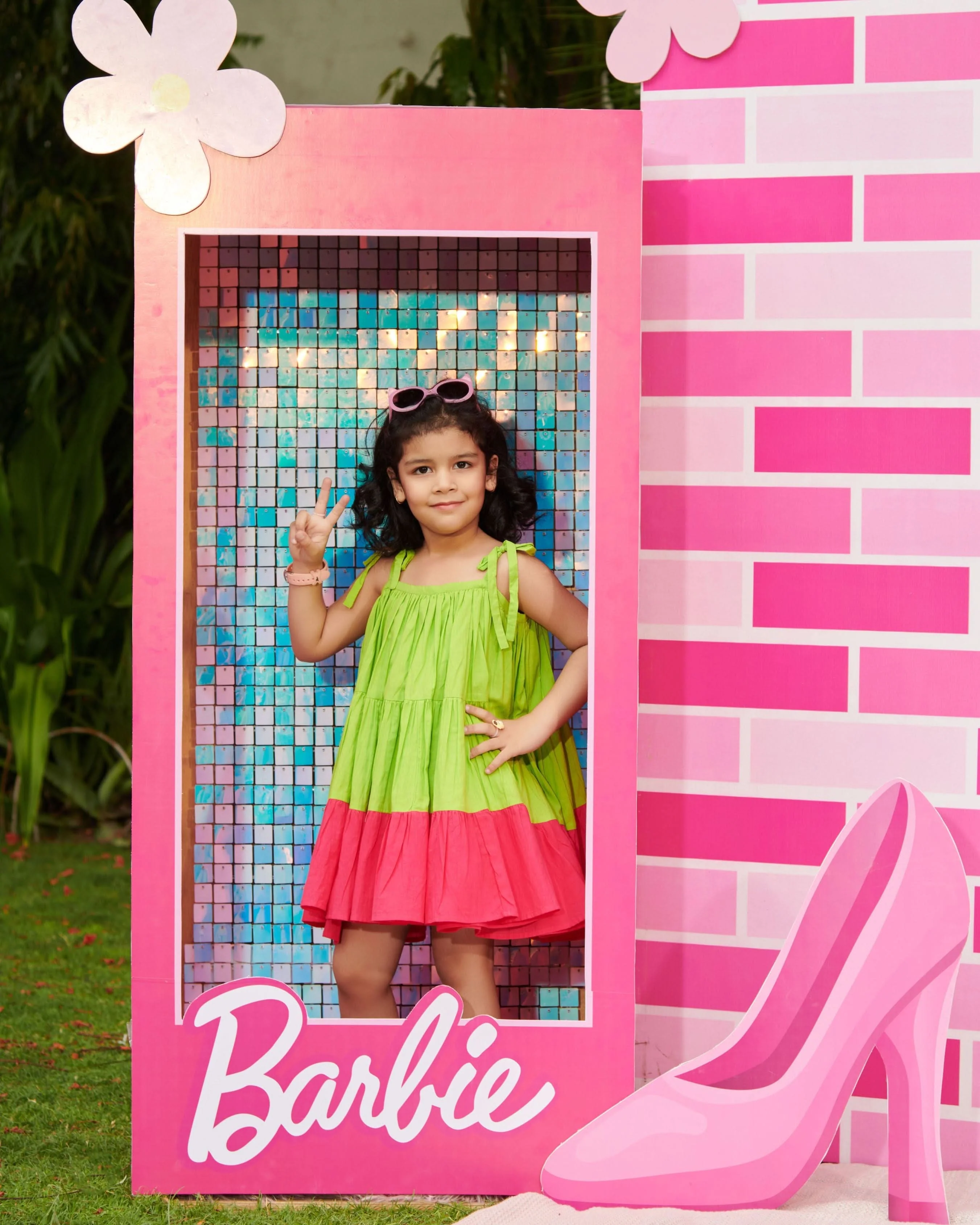 Blissa Tier Cotton Dress - Image 5