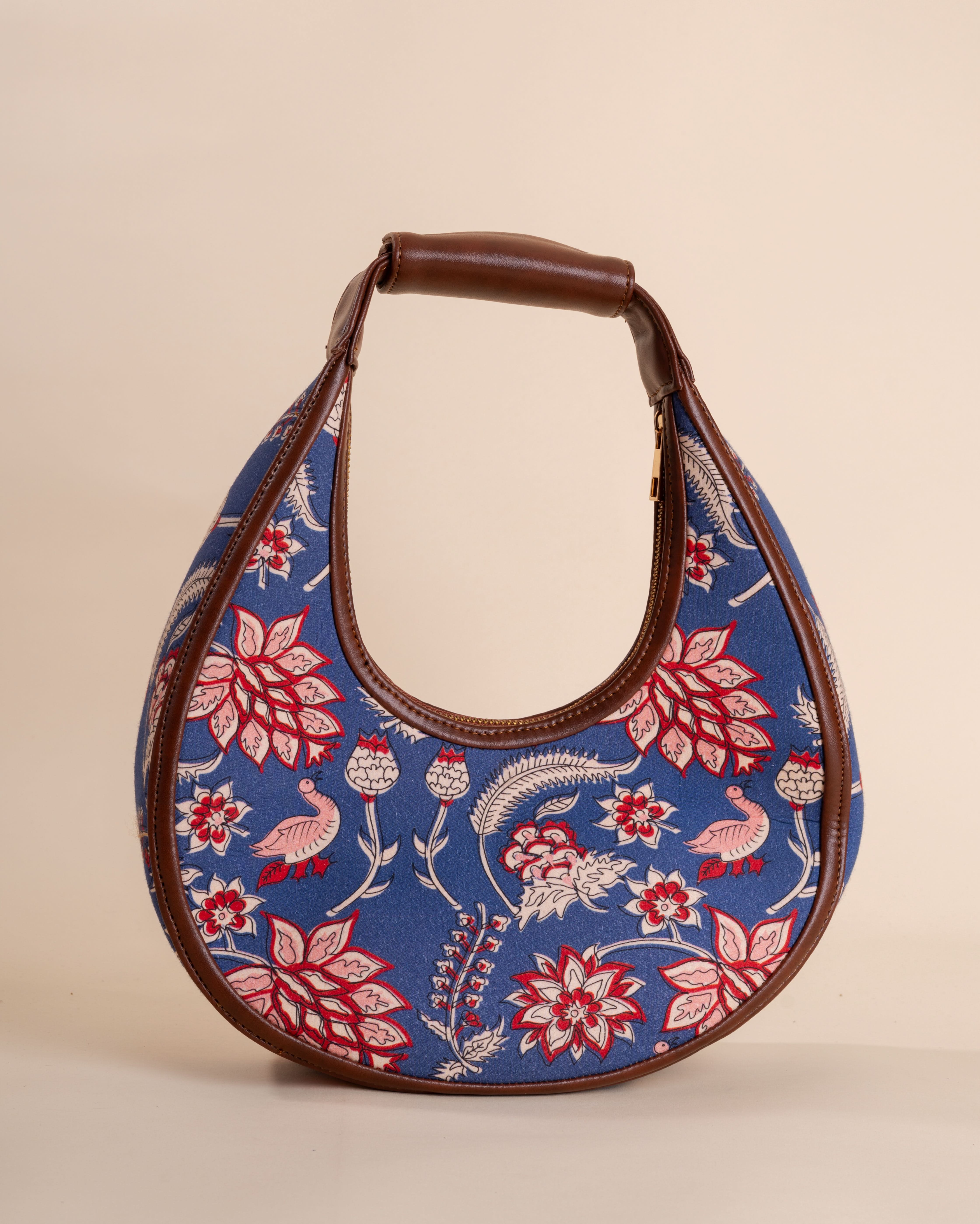 Bluebell Bloom Half Moon Bag - Image 6
