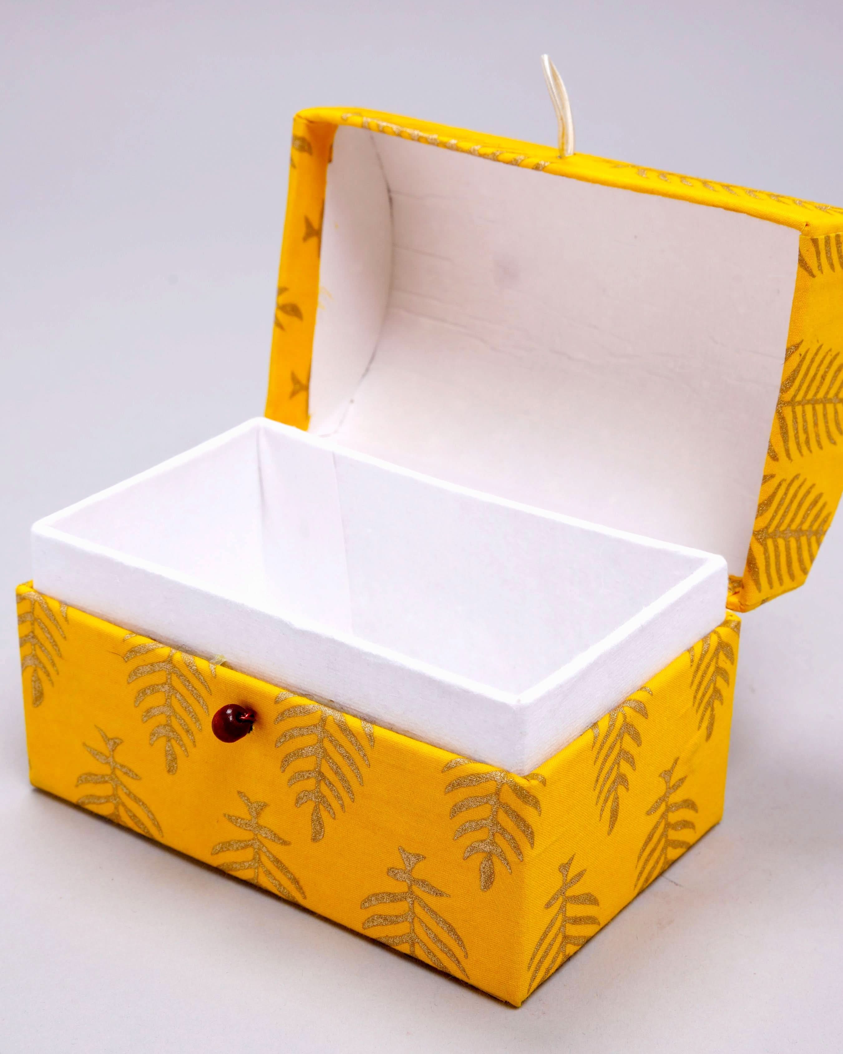 Bright Gold Treasure Chest Jewellery Box - Image 2