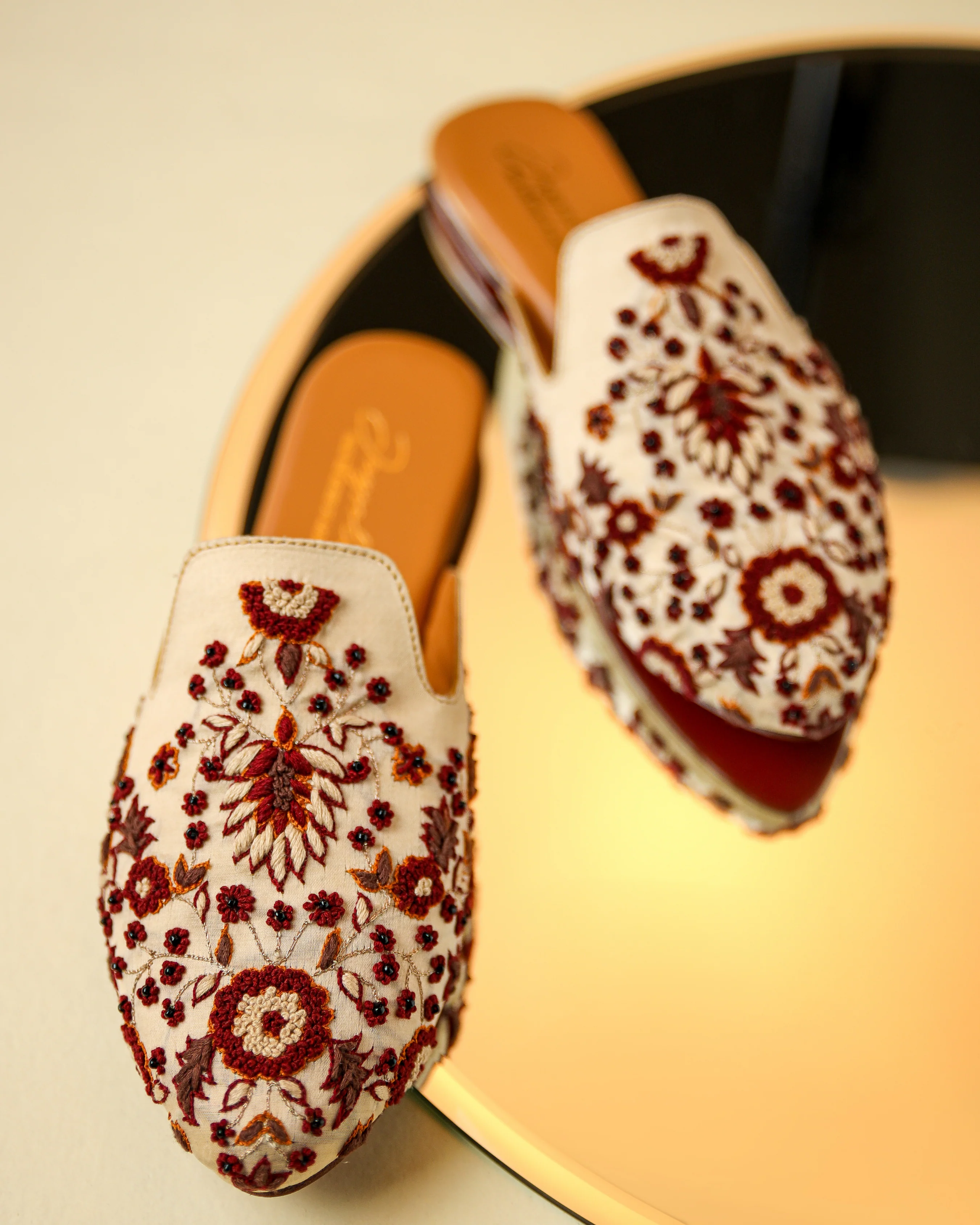 Brown Frappe Handcrafted Mules - Image 5