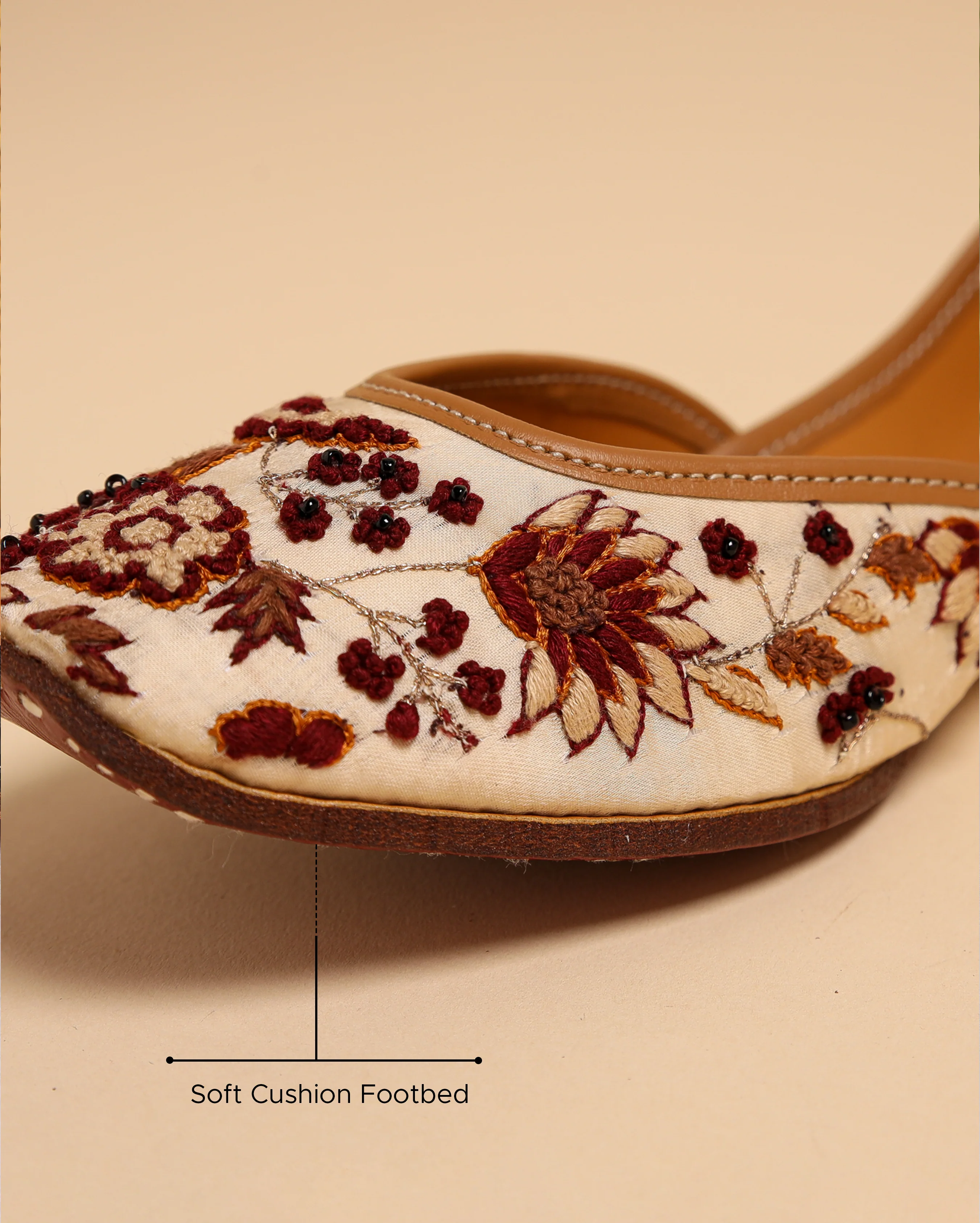 Cinnamon Tunes Handcrafted Jutti - Image 3