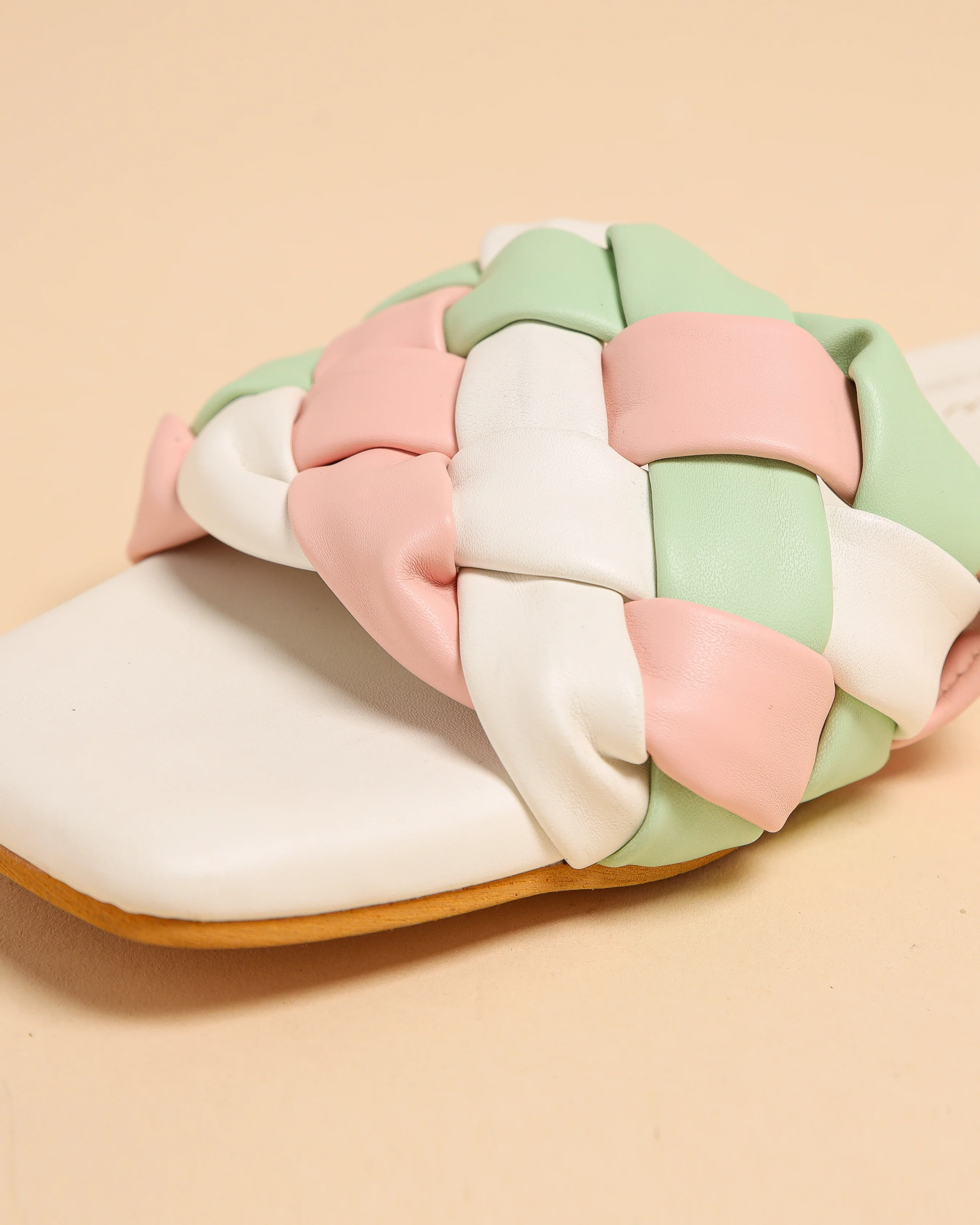 Colourful Mystery Braided Slides - Image 7