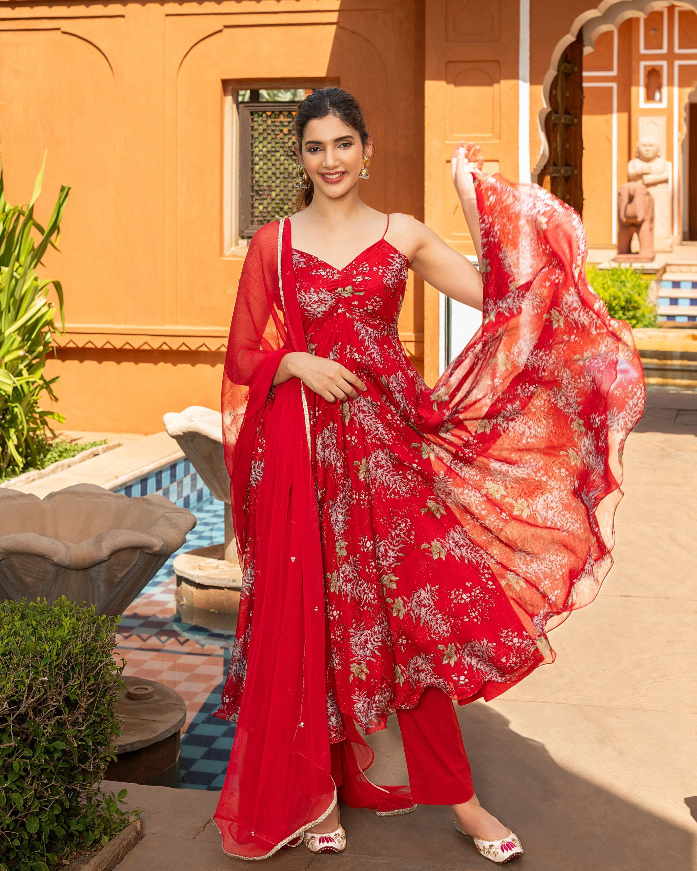Dahr Chanderi Suit Set - Image 4