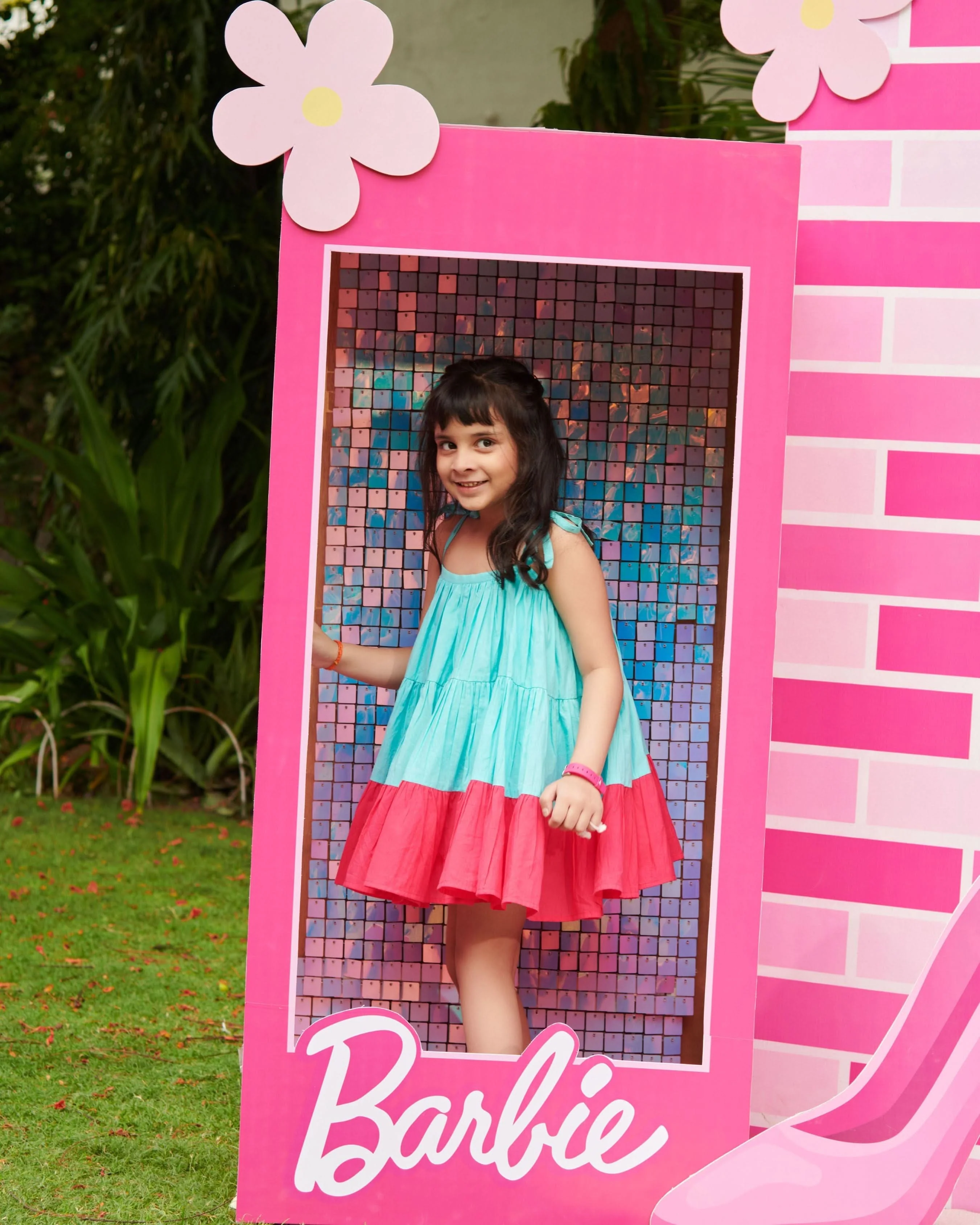 Erica Tier Cotton Dress - Image 4