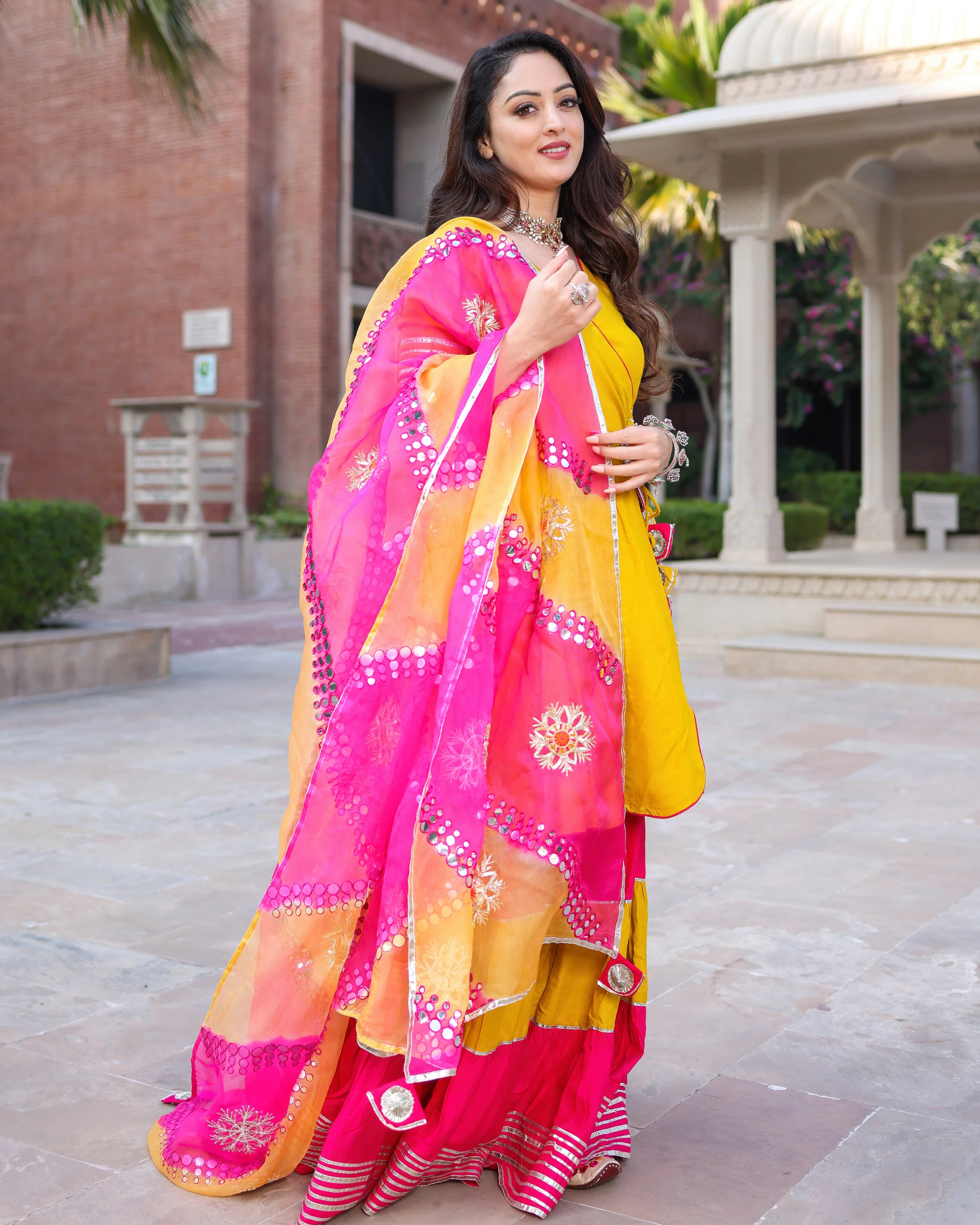 Italian Star Gotapatti Sharara Set - Image 4