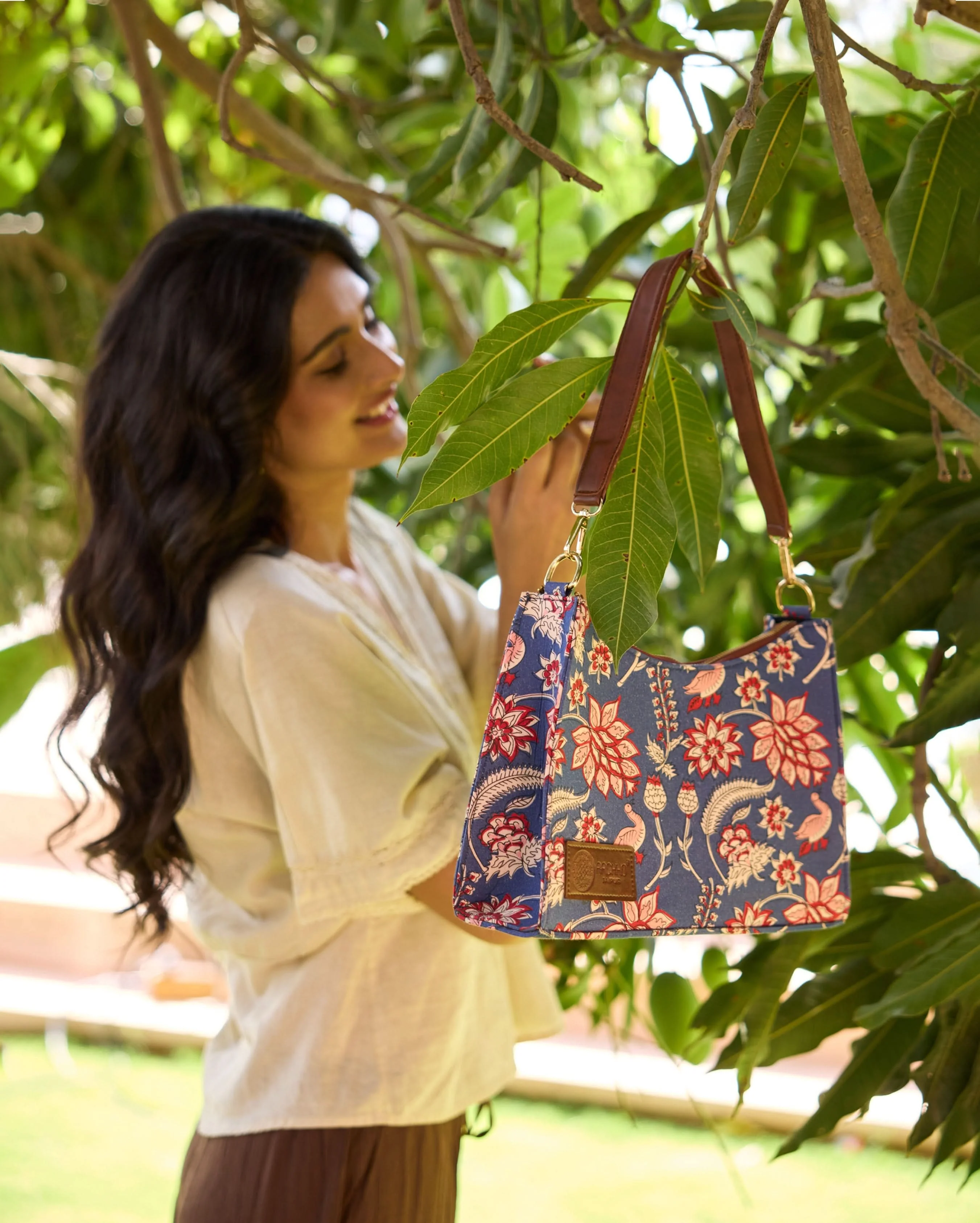 Ivy Blue Baguette Bag - Image 3