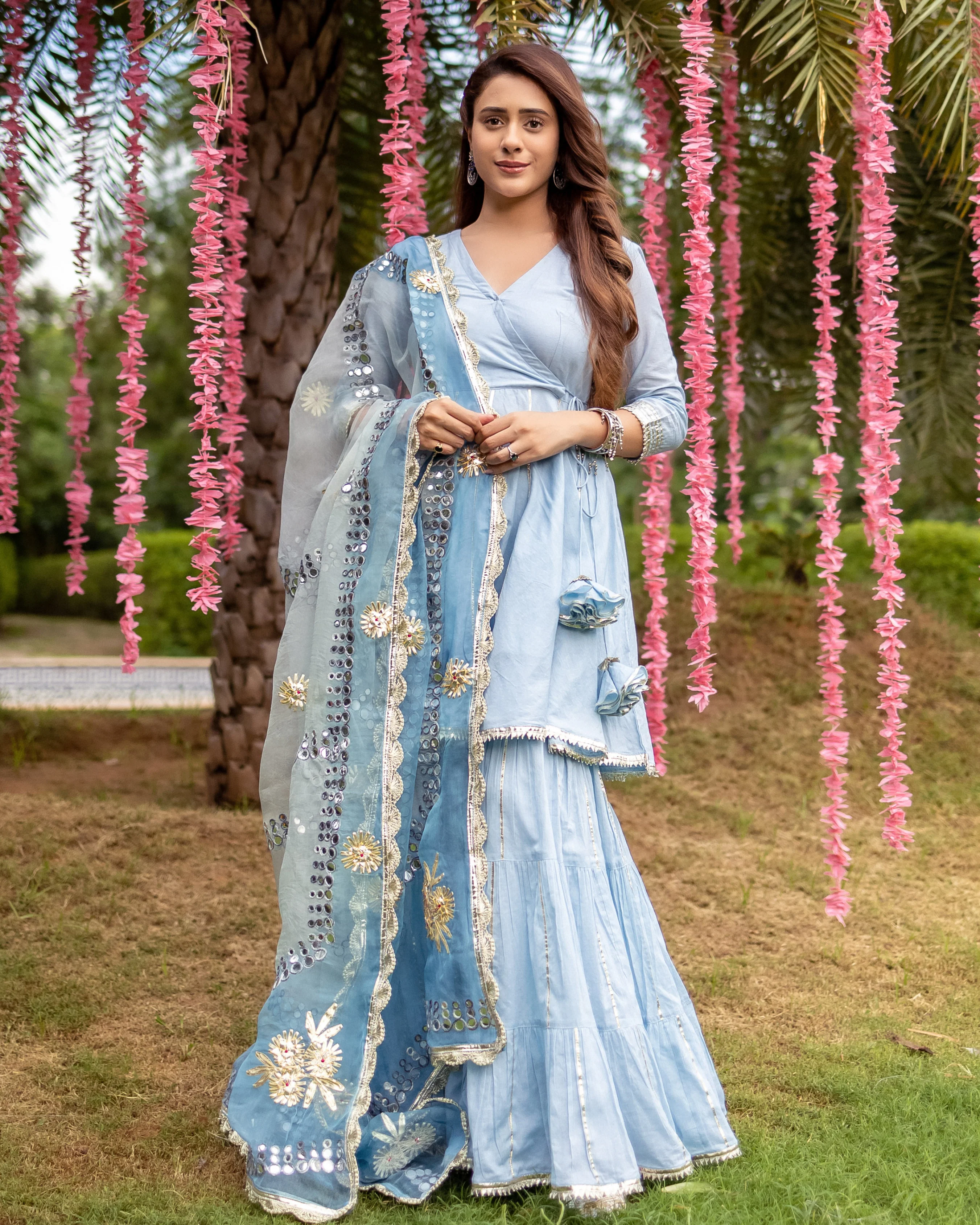 Kassia Gotapatti Sharara Set - Image 3