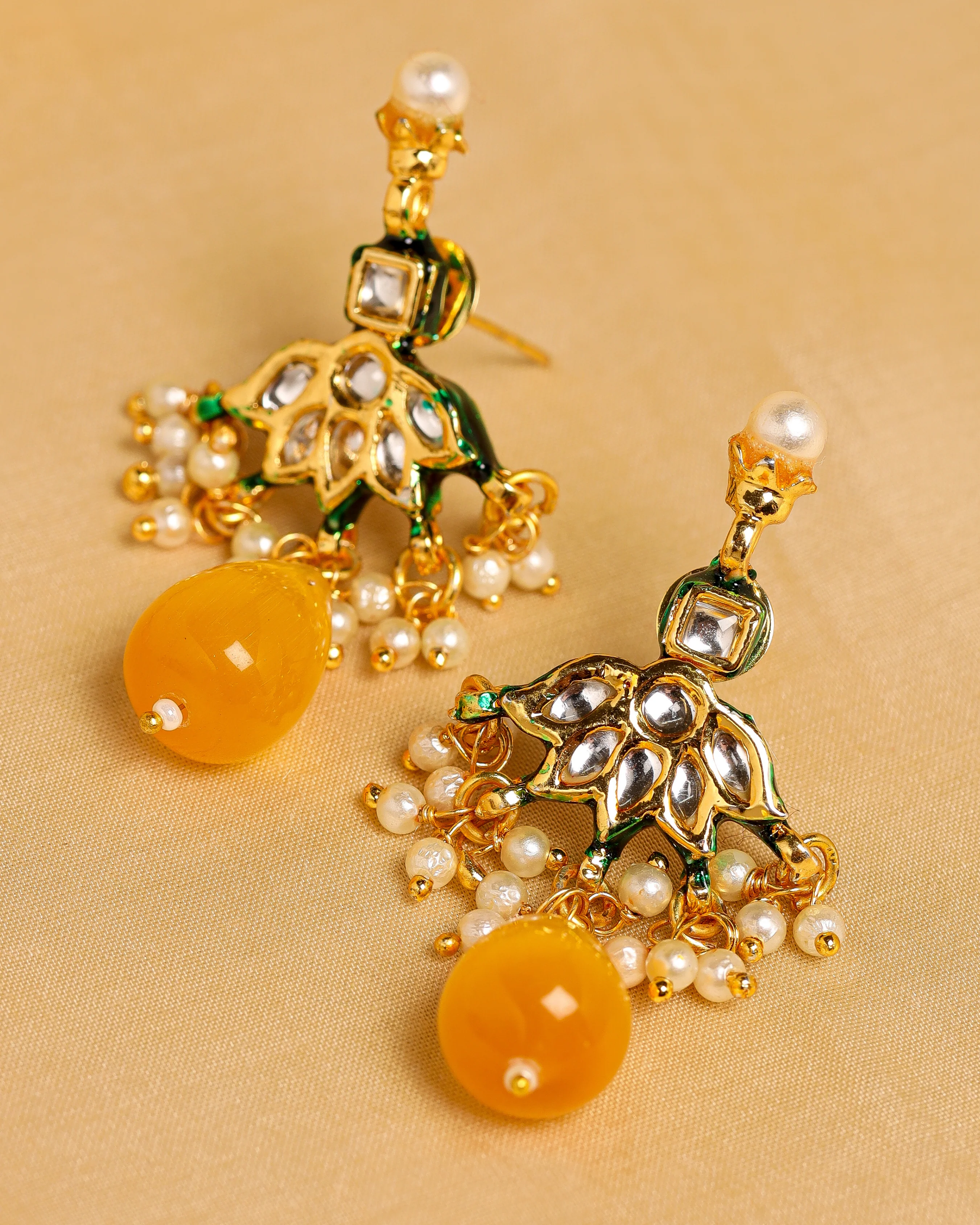 Mango Mint Handcrafted Necklace - Image 3