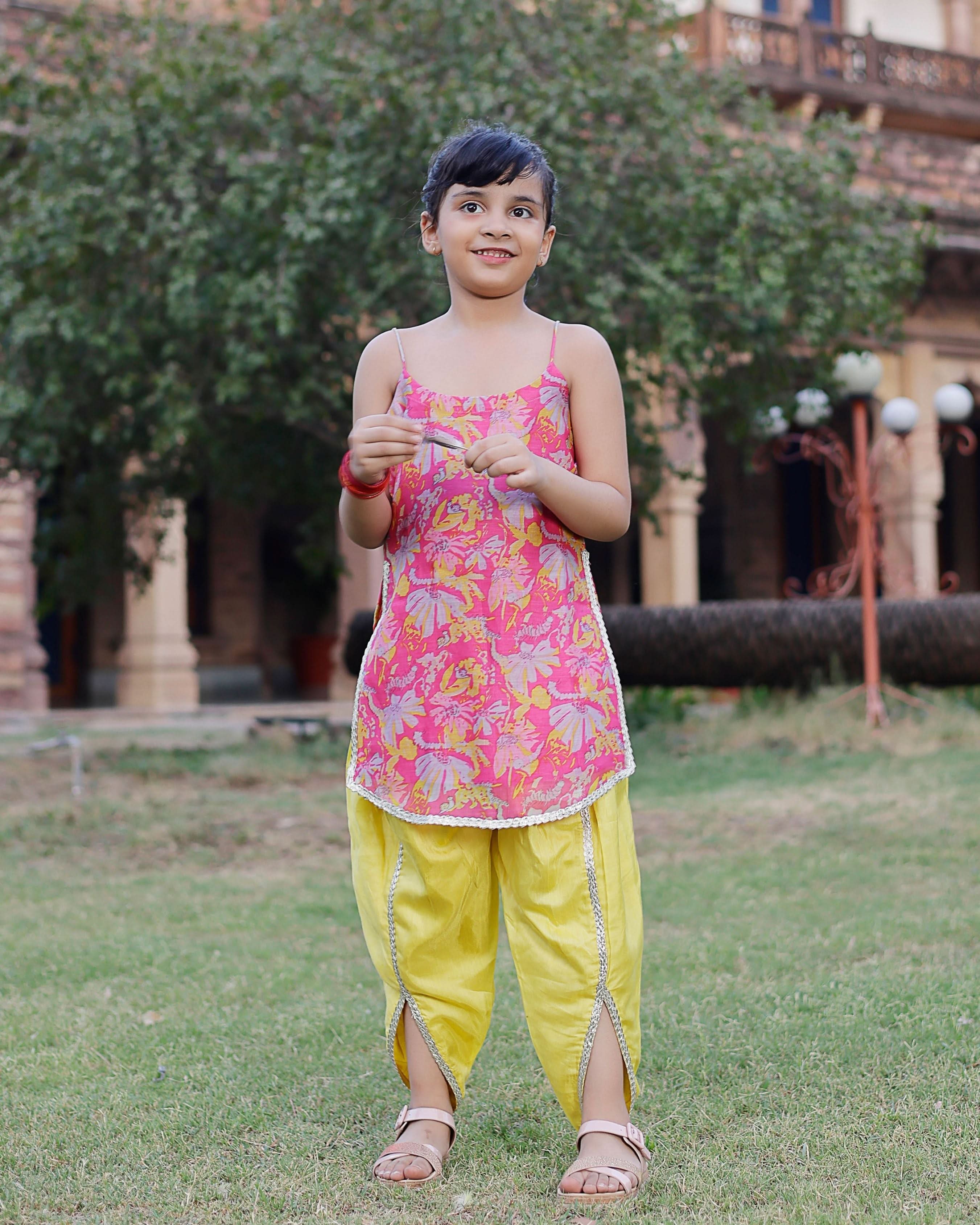 Mira Chanderi Kurta Set - Image 4
