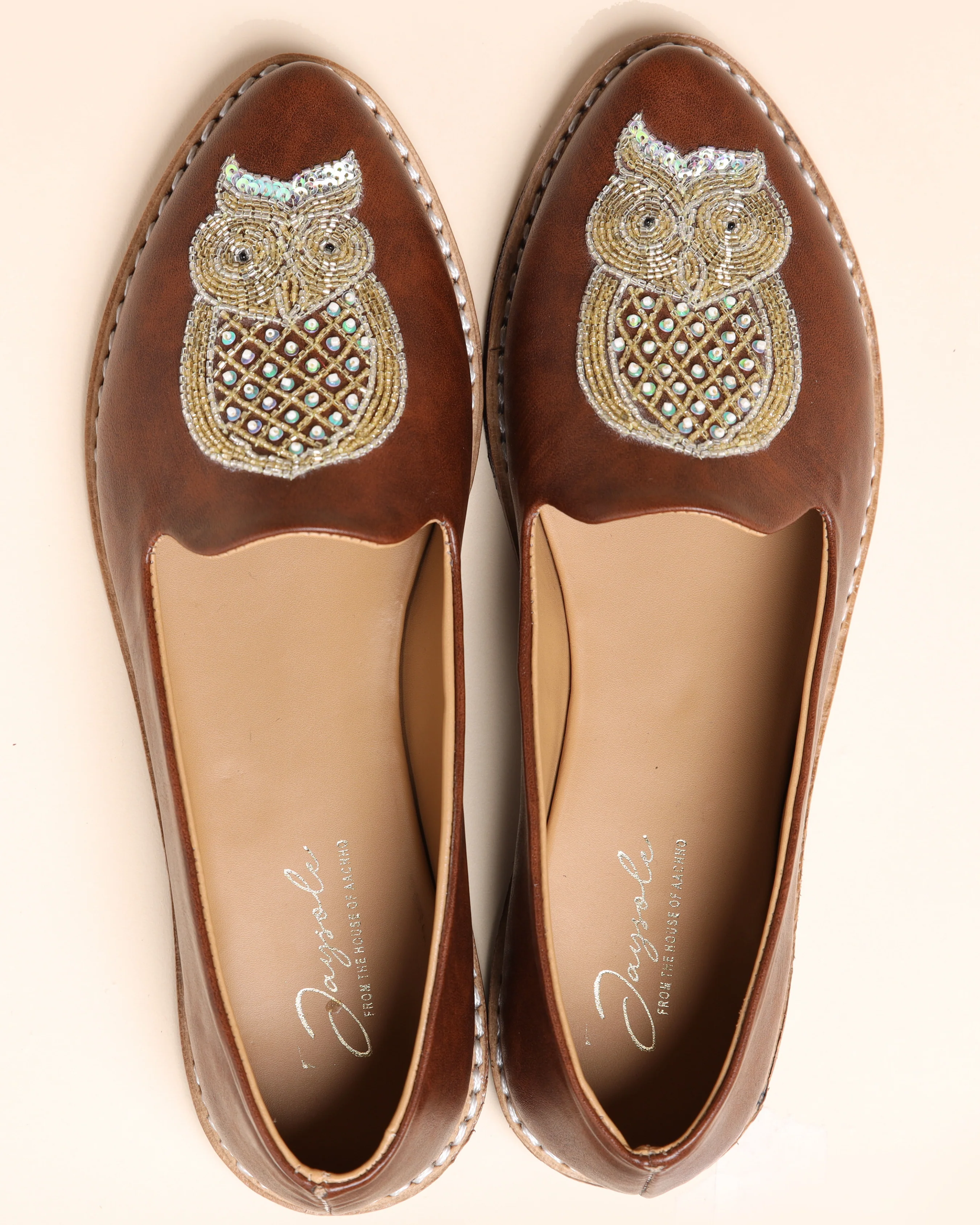 Misty Jade Handcrafted Loafers - Image 2