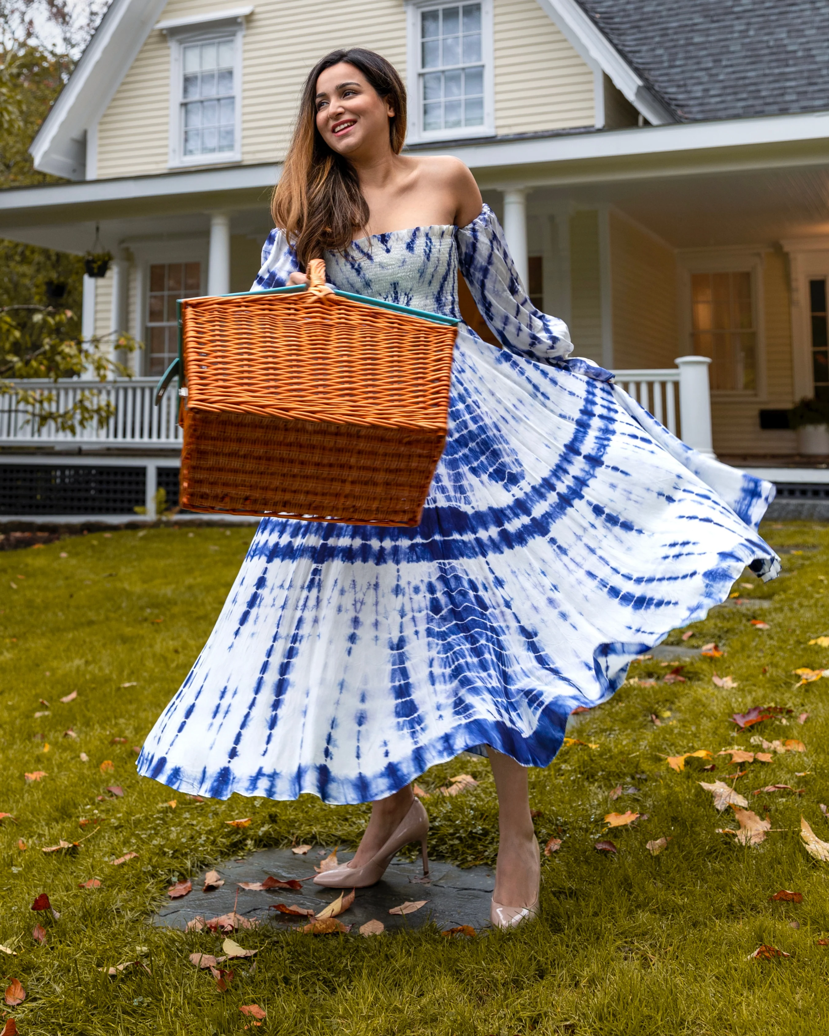Morning Mist Tie & Dye Dress - Image 2