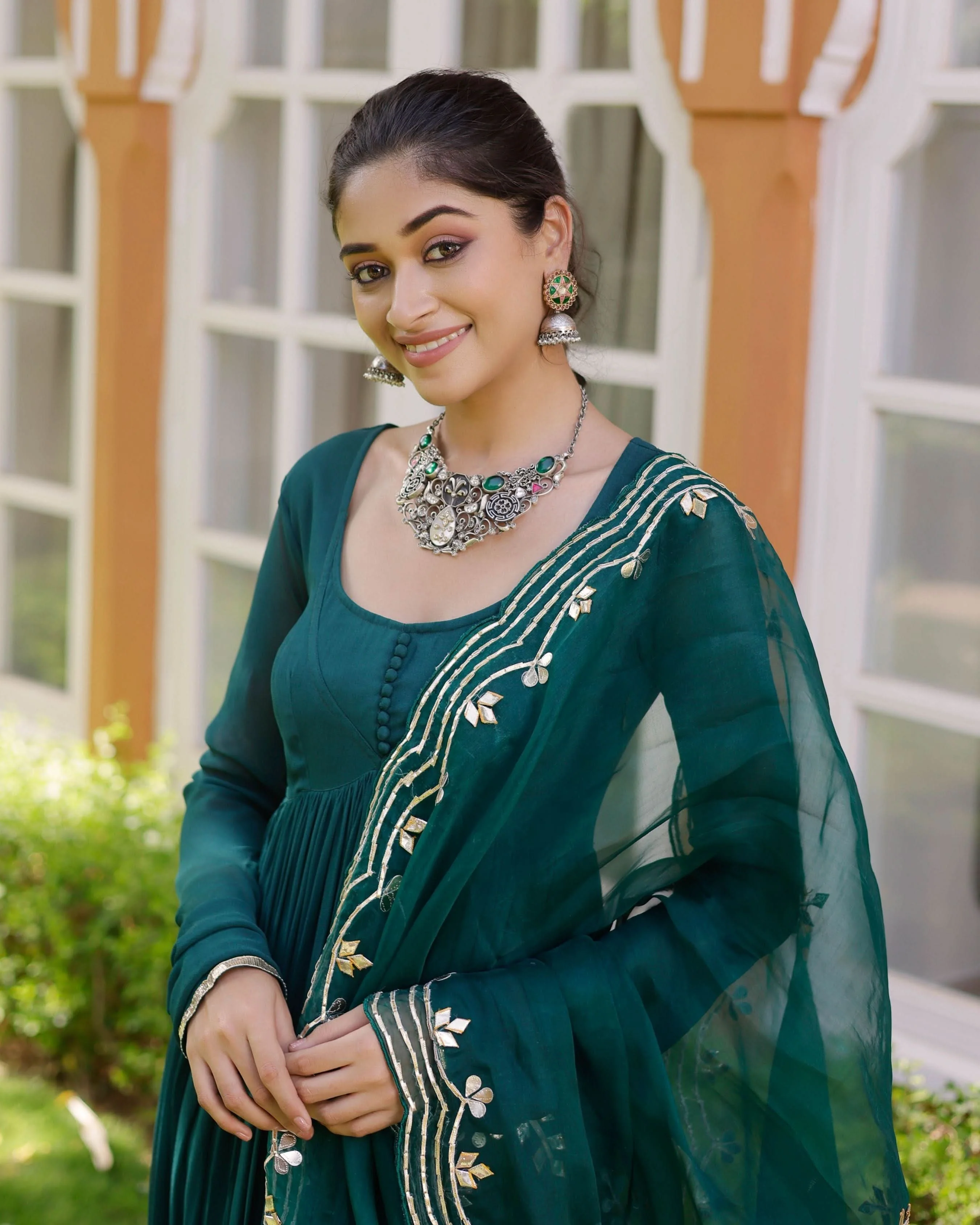 Odika Gotapatti Goergette Suit Set - Image 3