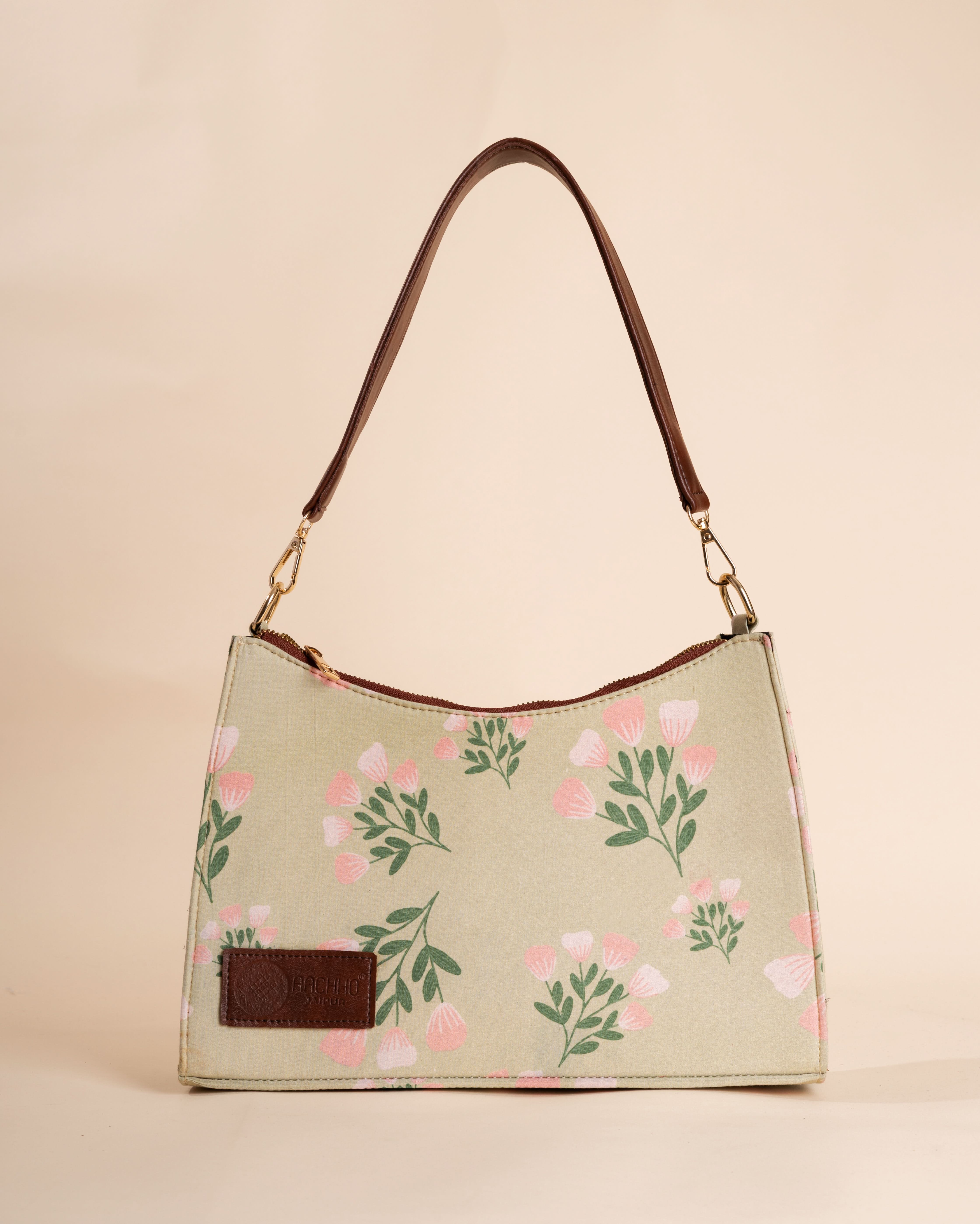 Oriental Green Baguette Bag - Image 5