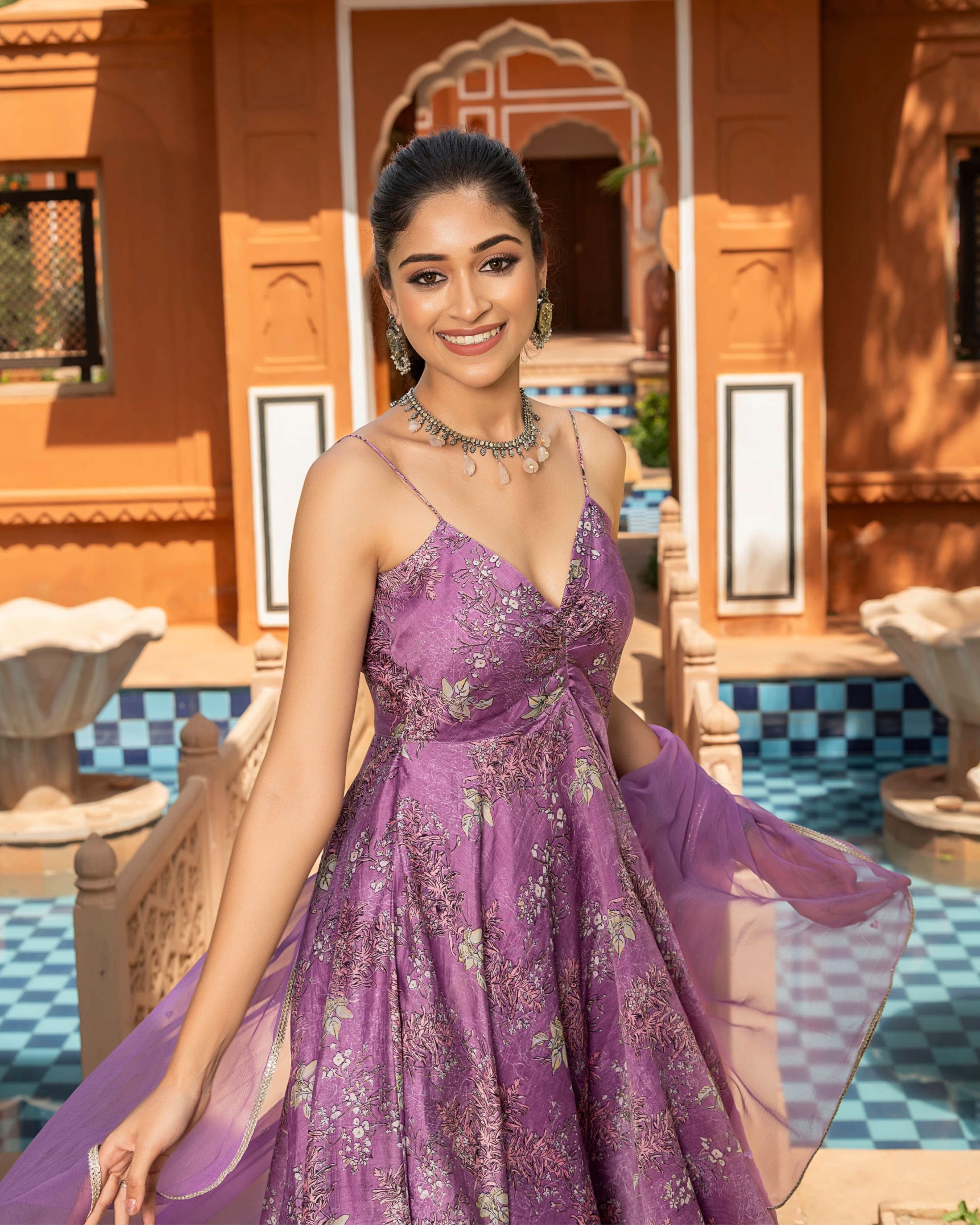 Prisha Chanderi Suit Set - Image 6