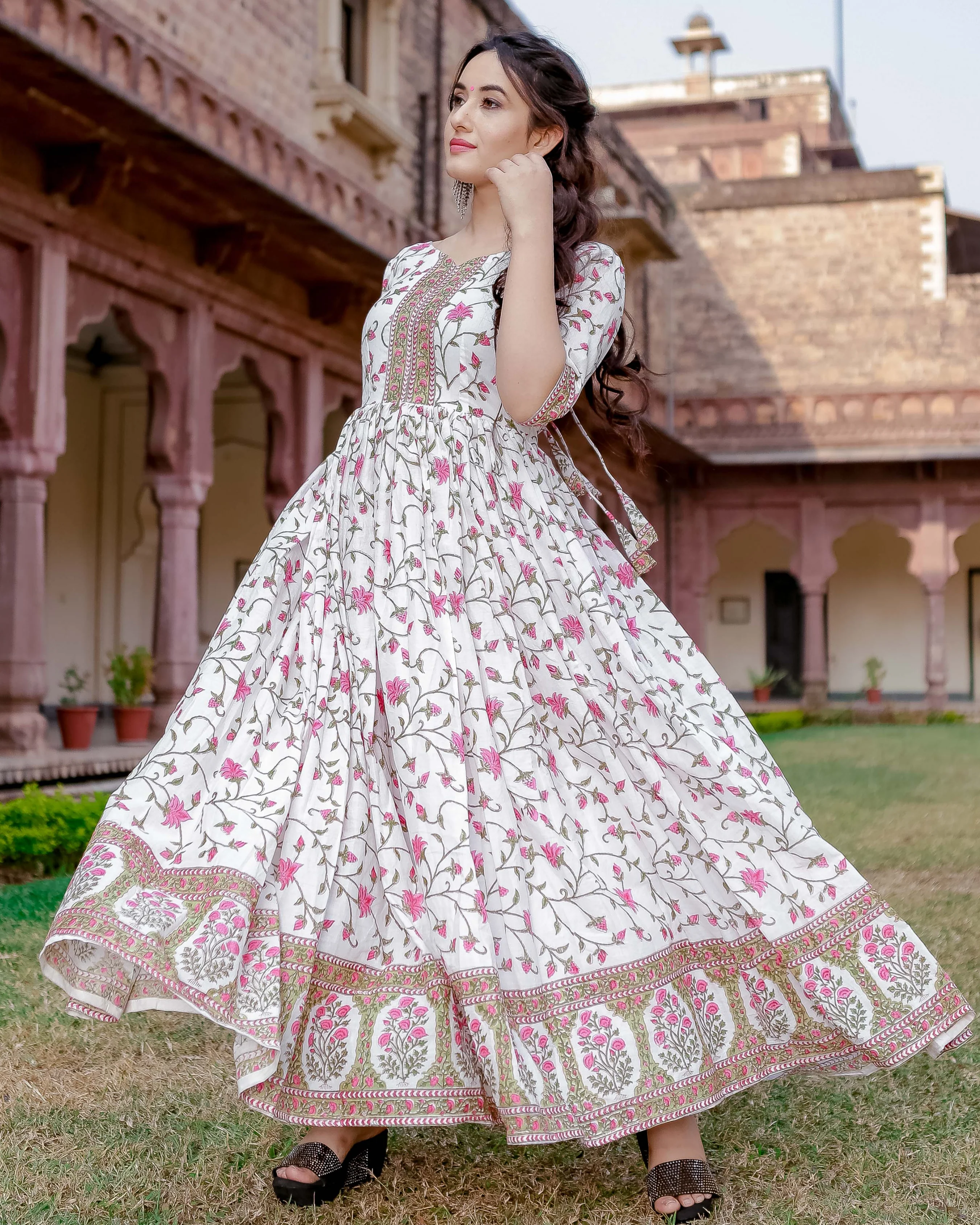 Pundela Handblock Dress - Image 2