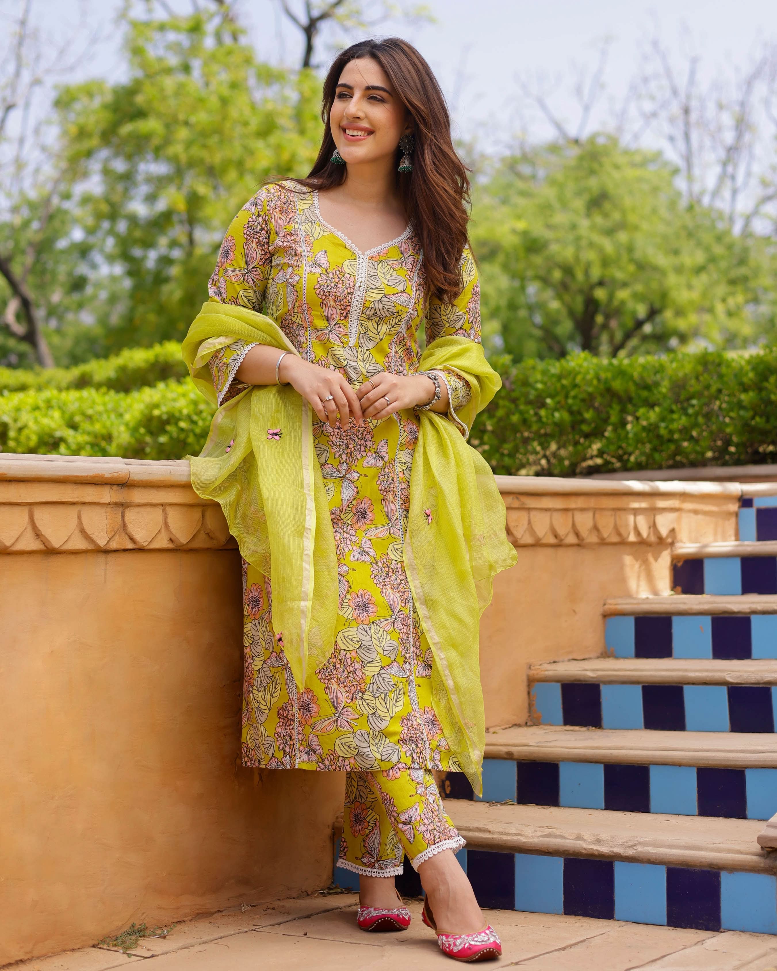 Reva Cotton Suit Set - Image 4