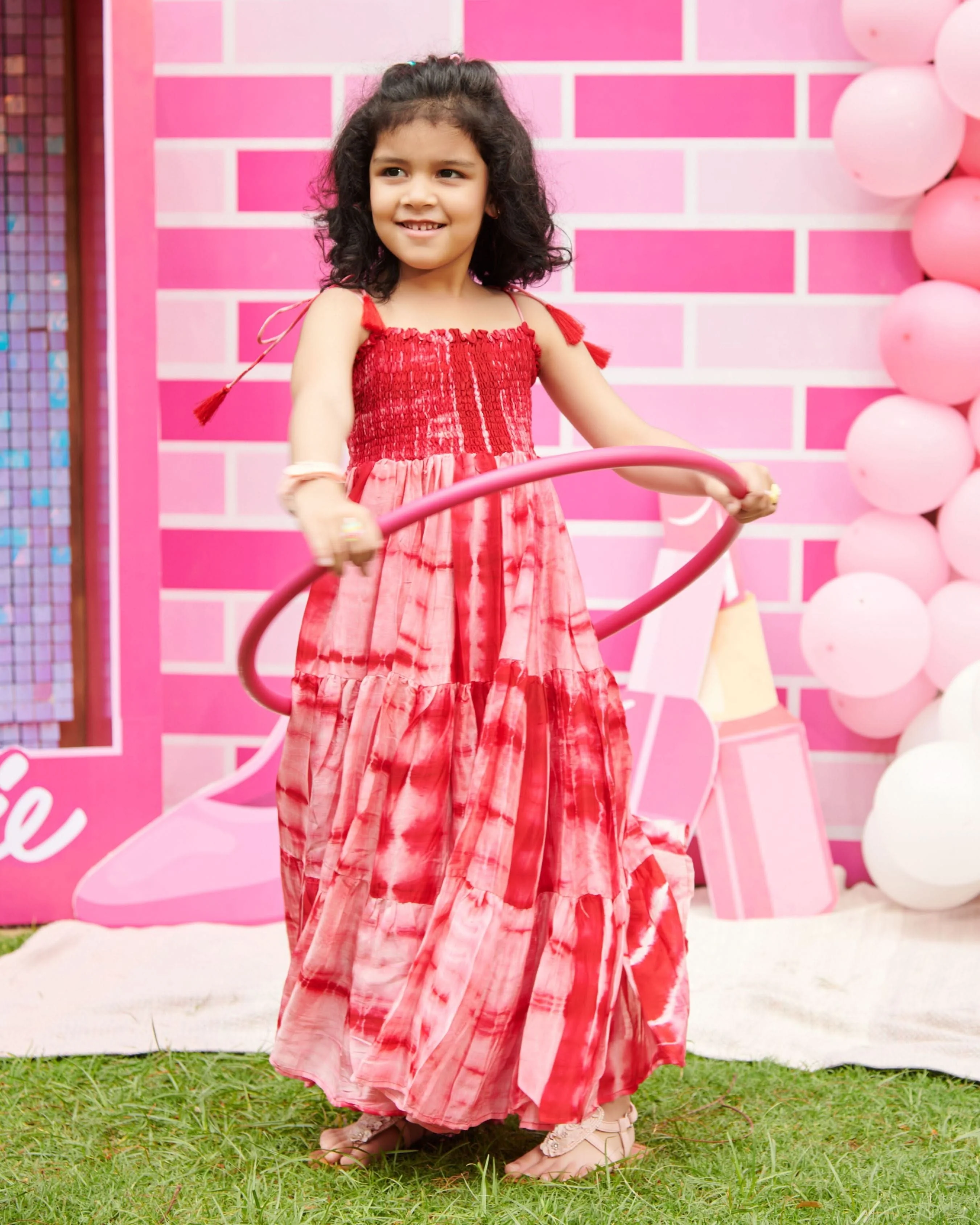 Rosella Smocked Tie & Dye Dress - Image 4