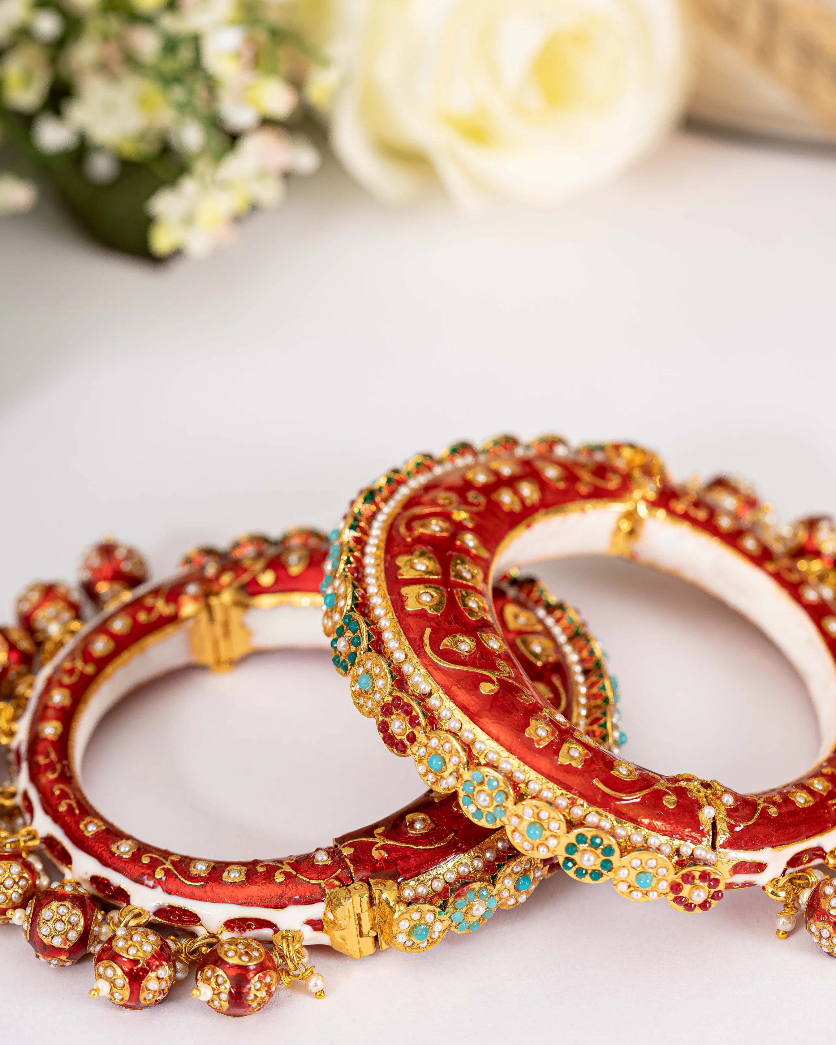 Rubescent Handcrafted Brass Bangles - Image 3