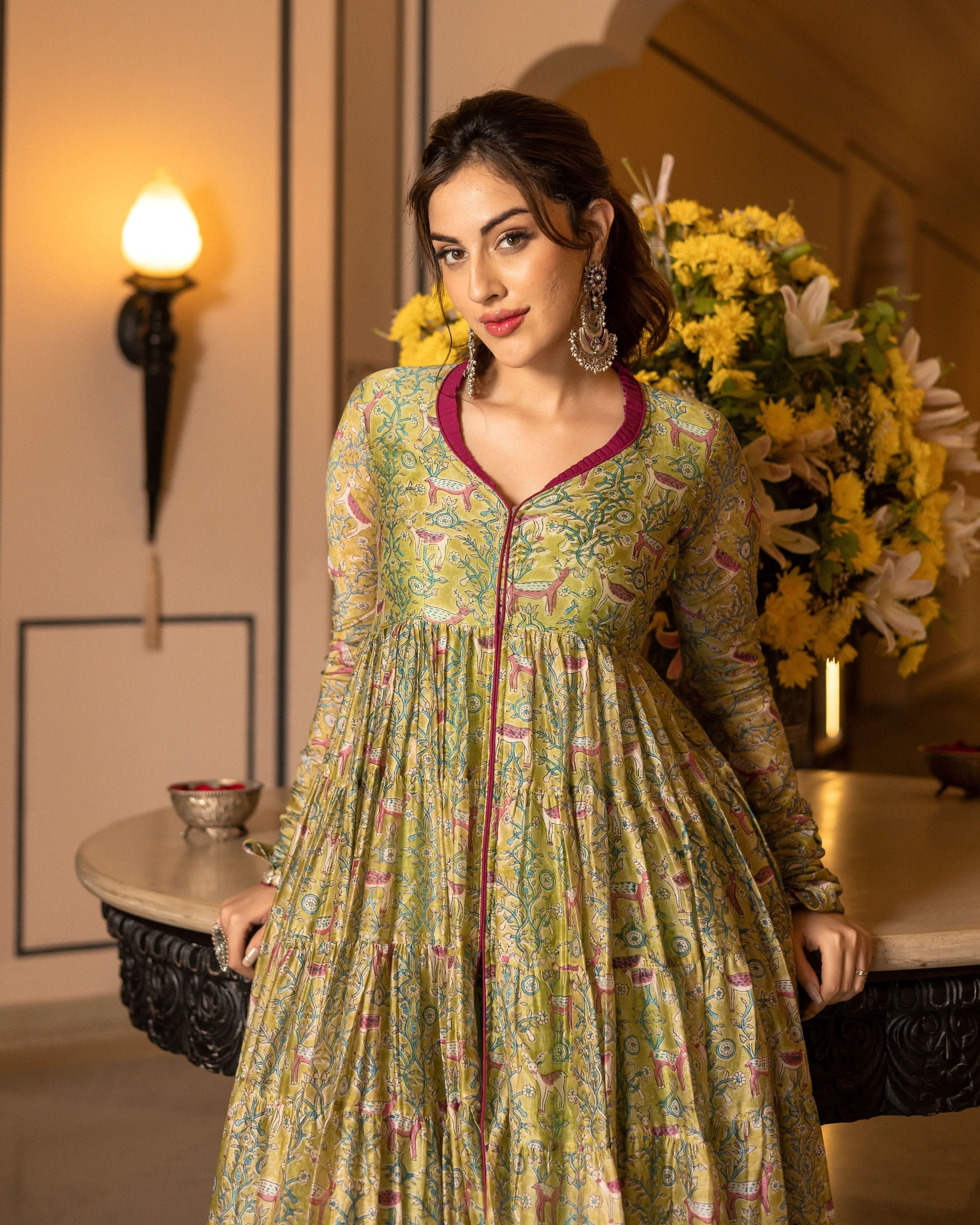 Samyukta Chanderi Gotapatti Sharara Set - Image 2
