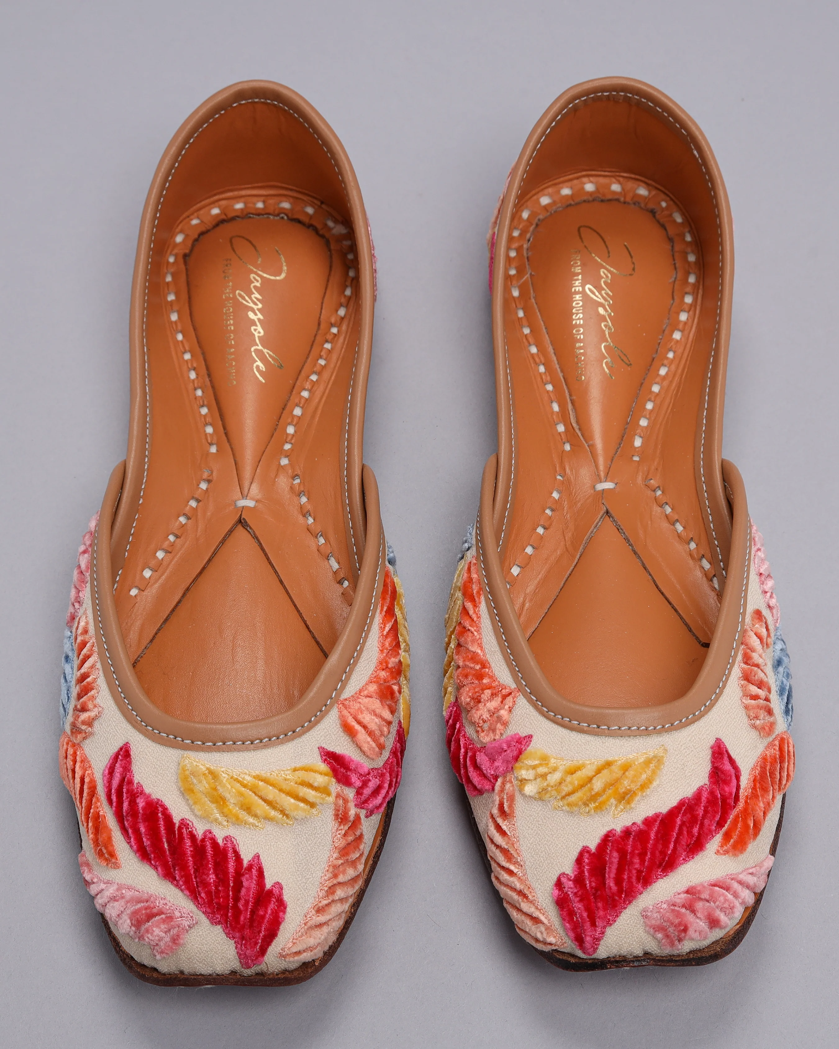 Silky Milky Handcrafted Jutti - Image 9