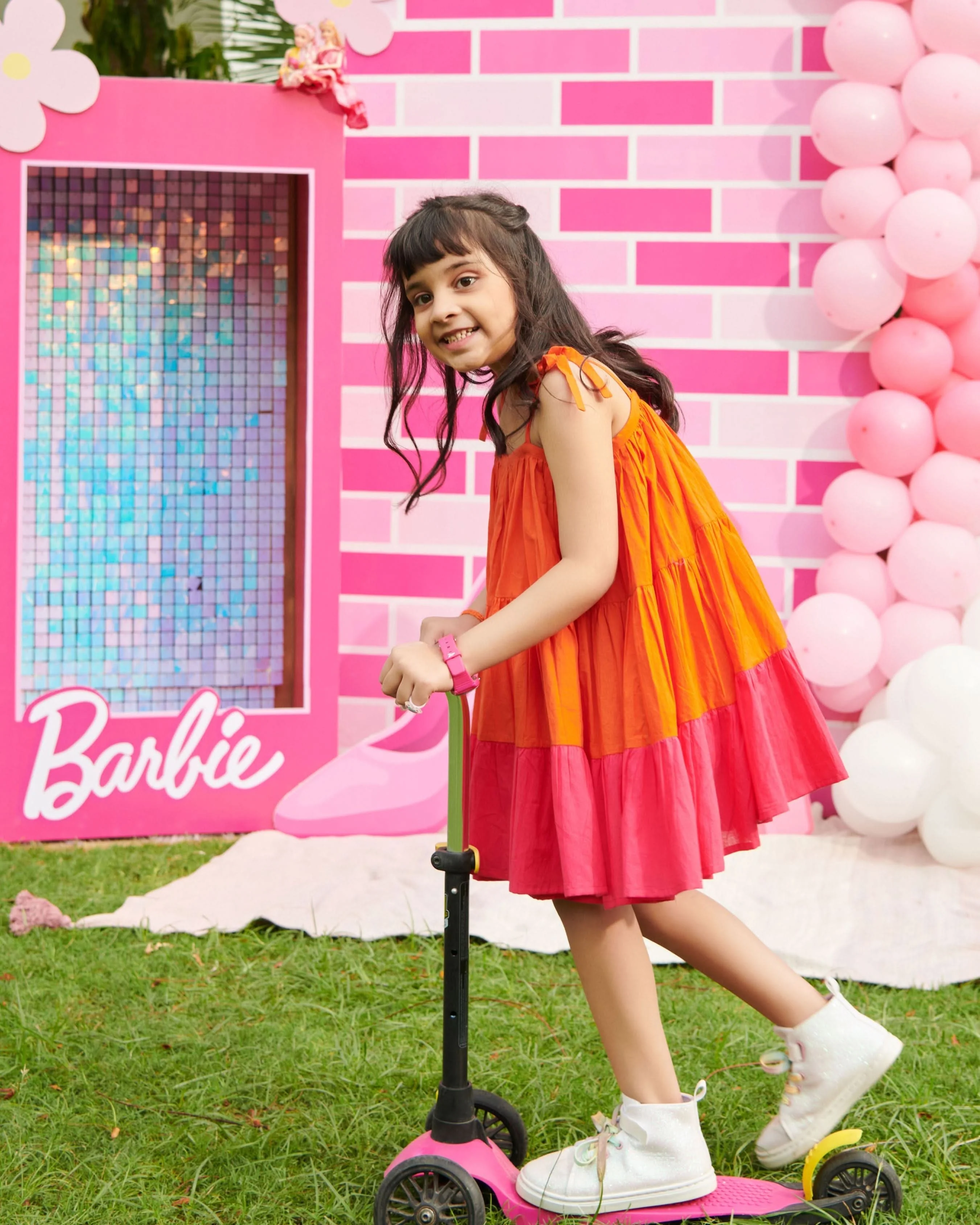 Stacie Tier Cotton Dress - Image 4