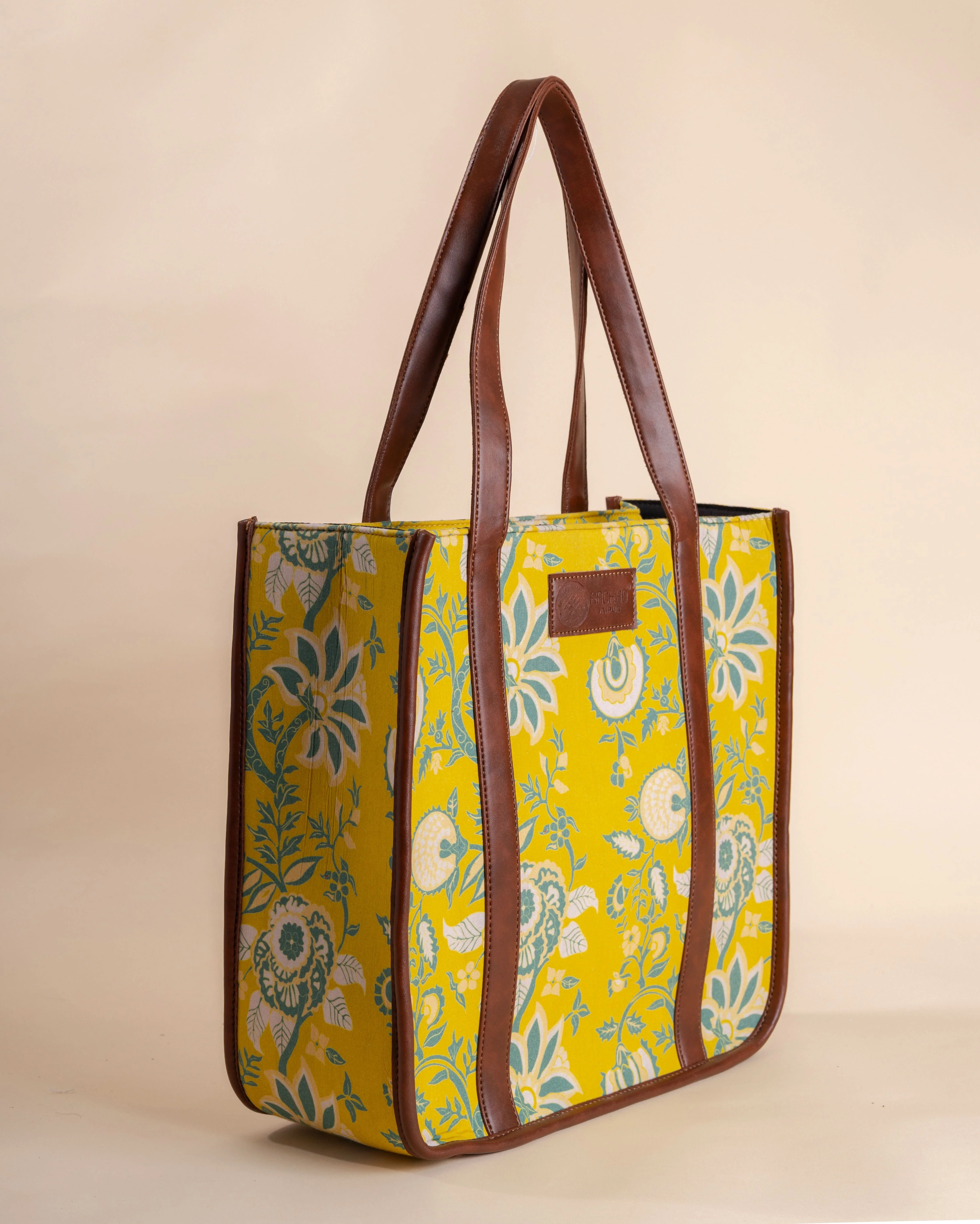 Sunflower Trails Yellow Tote Bag - Image 6