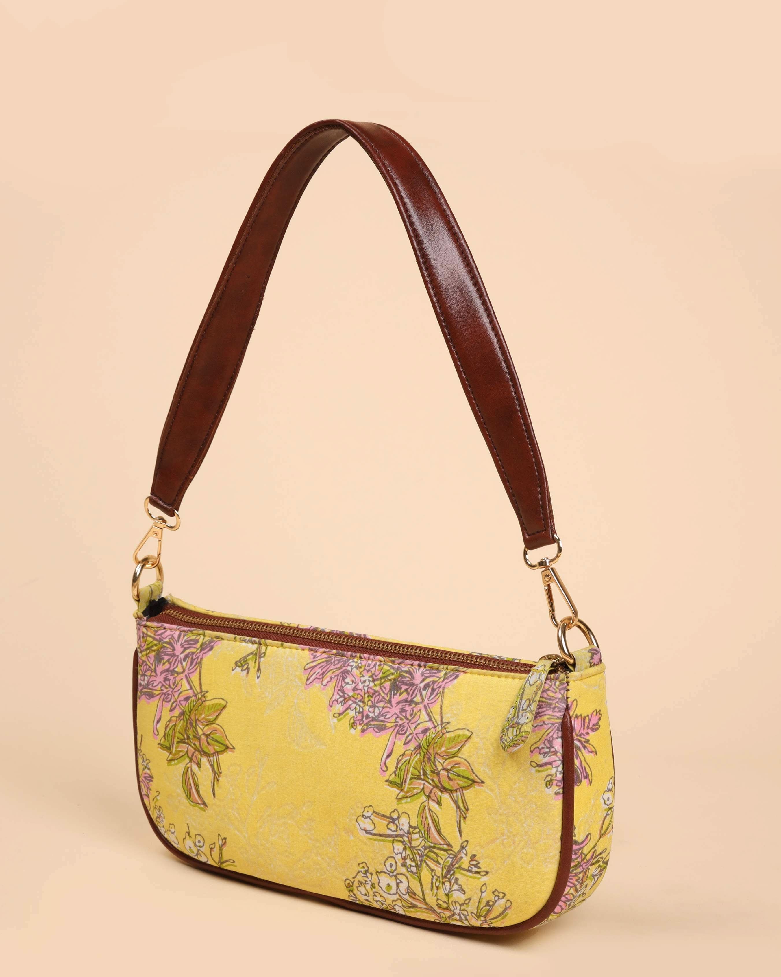 Sunshine pocket Baguette Bag - Image 3