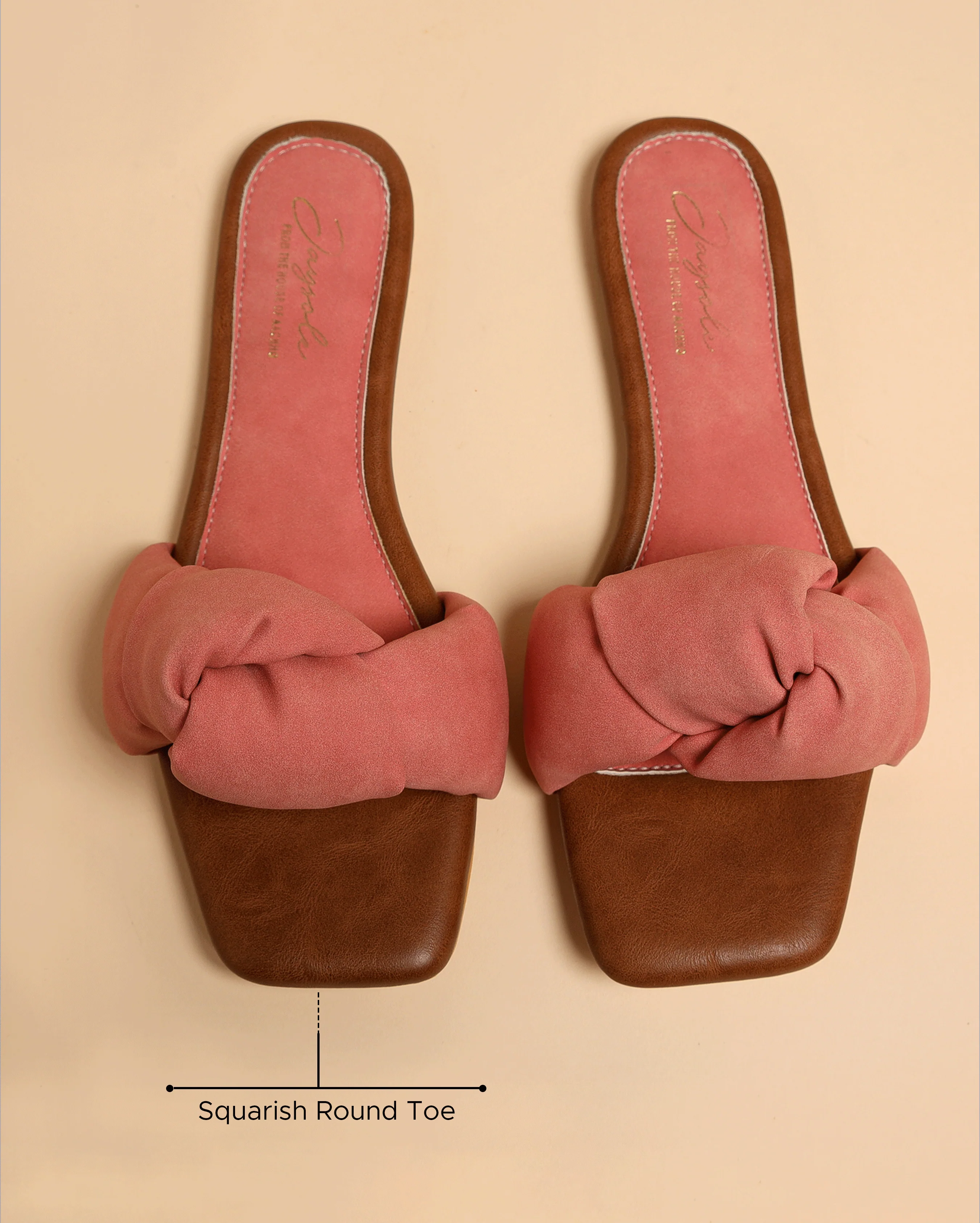 Teaberry Knoted Flats - Image 2