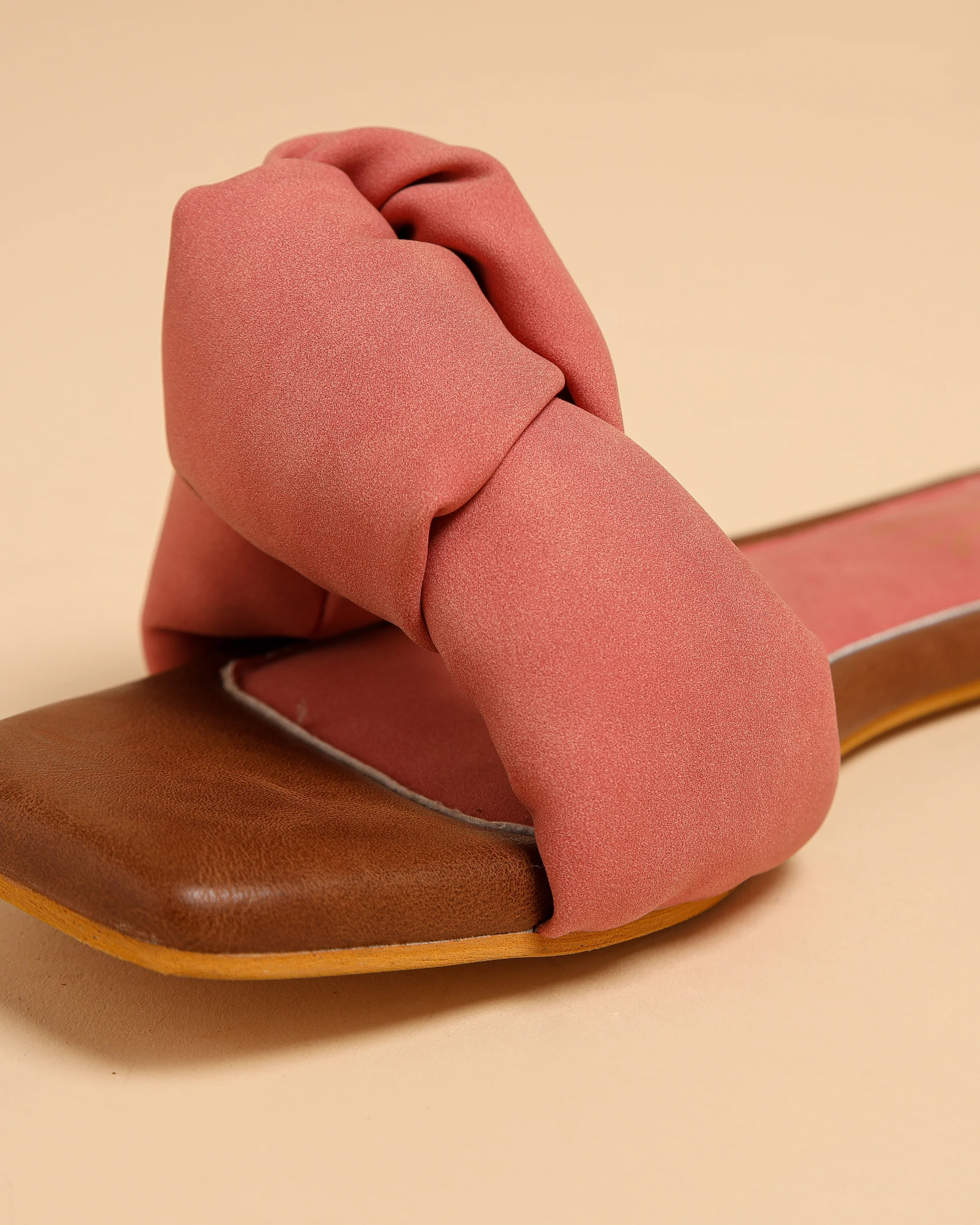 Teaberry Knoted Flats - Image 7