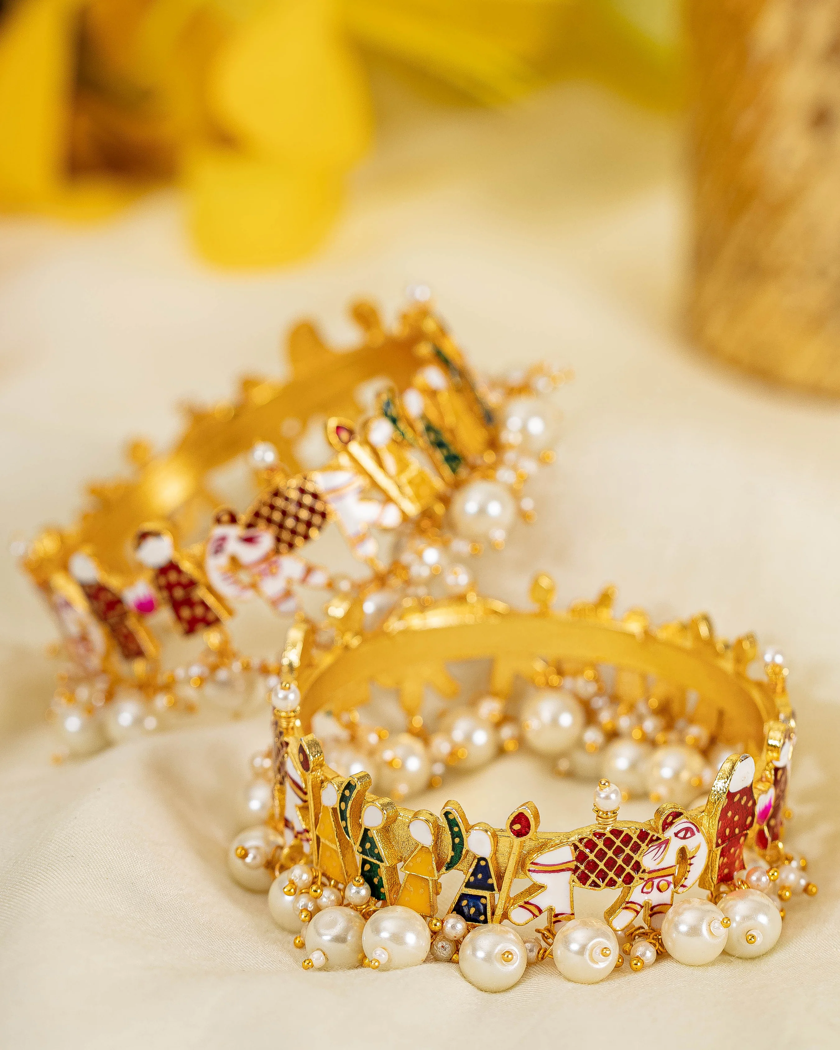 Tribal Style Handcrafted Bangles - Image 3