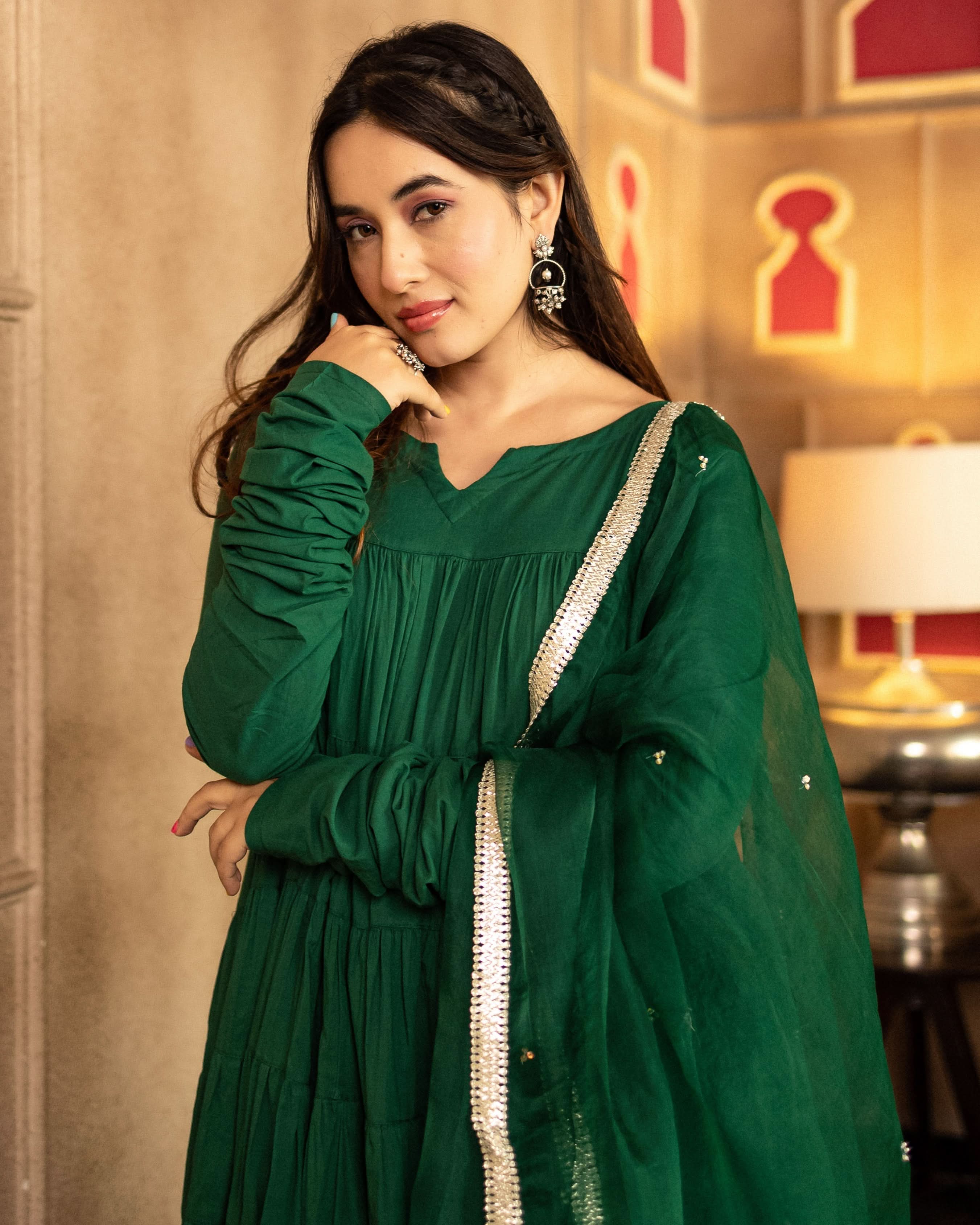 Vasanti Handpainted Suit Set - Image 5