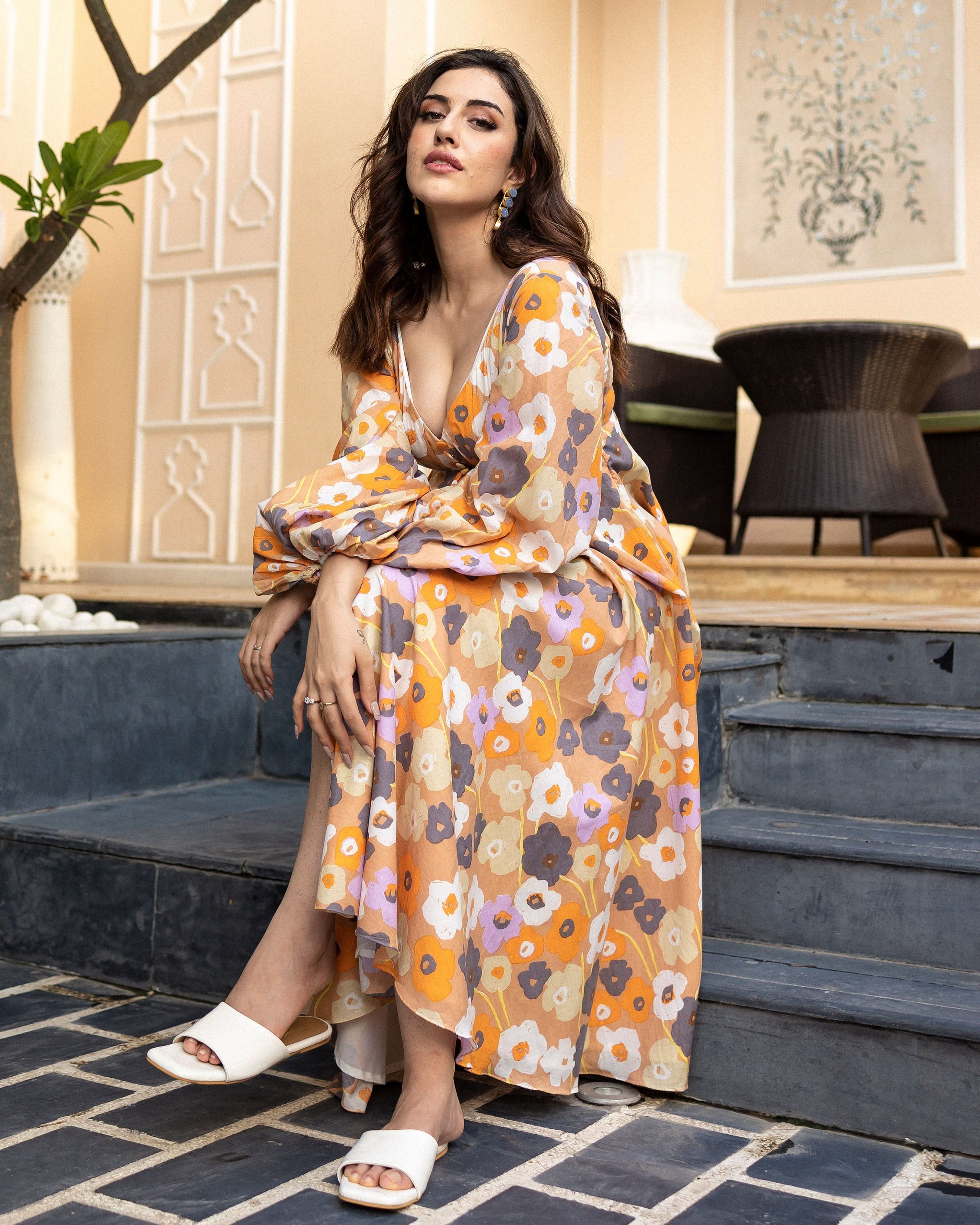 Vespera Cotton Button Down Dress - Image 6