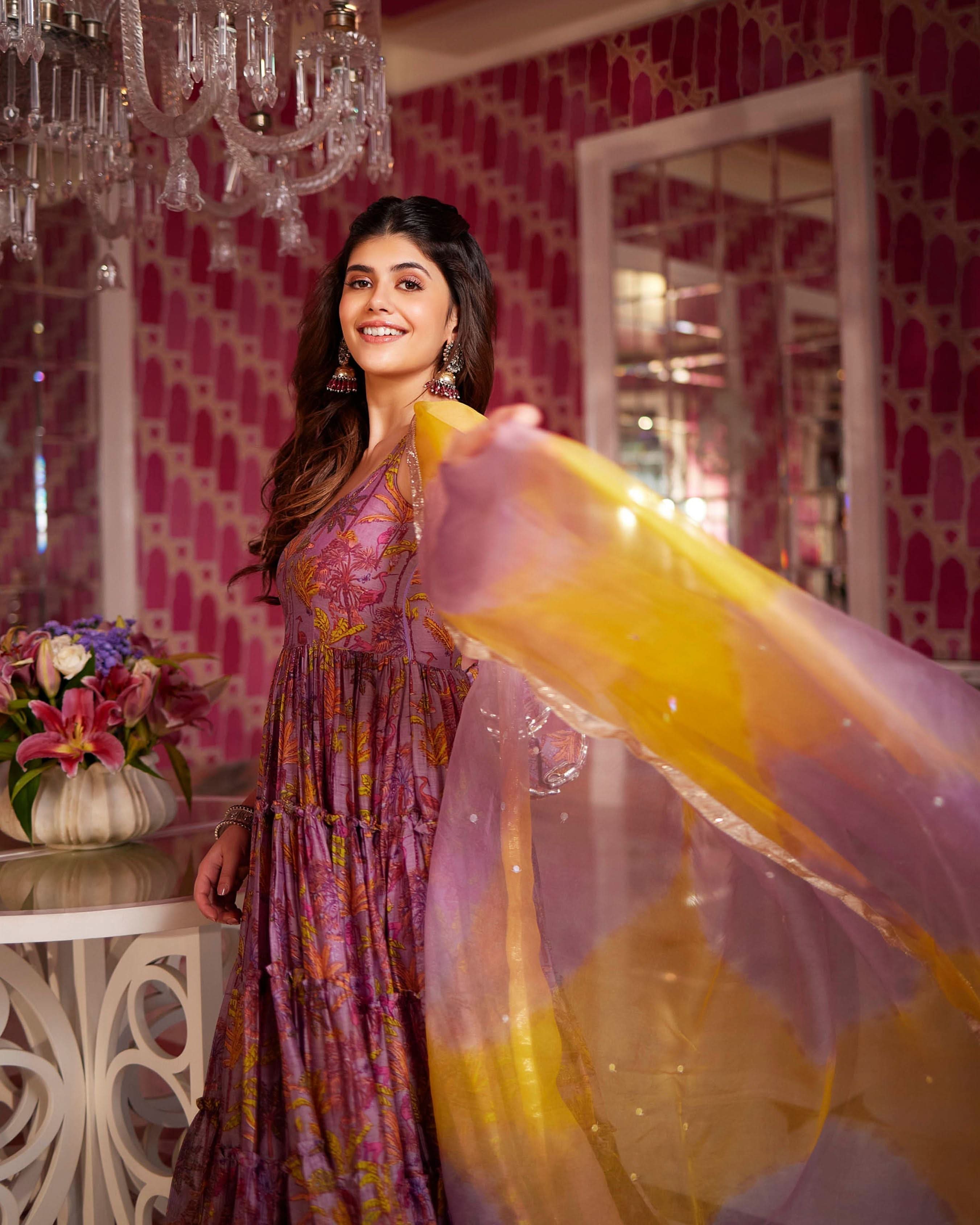 Ziya Chanderi Suit Set - Image 4